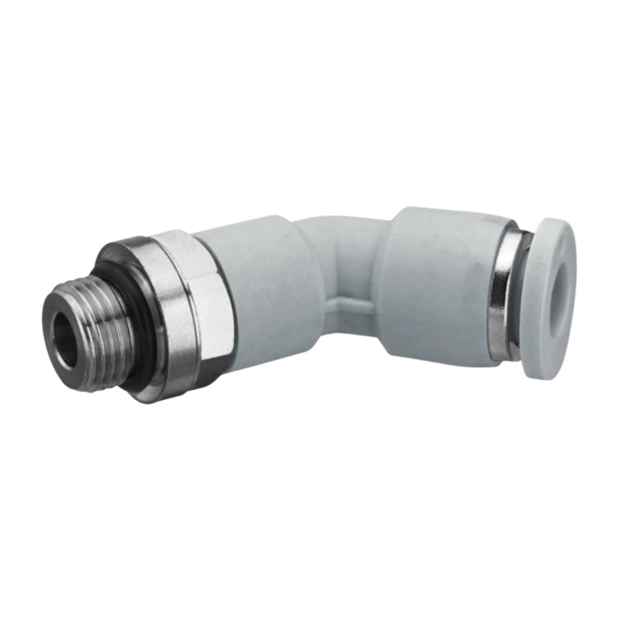 Aventics | 45 degree Elbow, Thread Push In 3/8 in NPT 1/8 in thread | R432000292