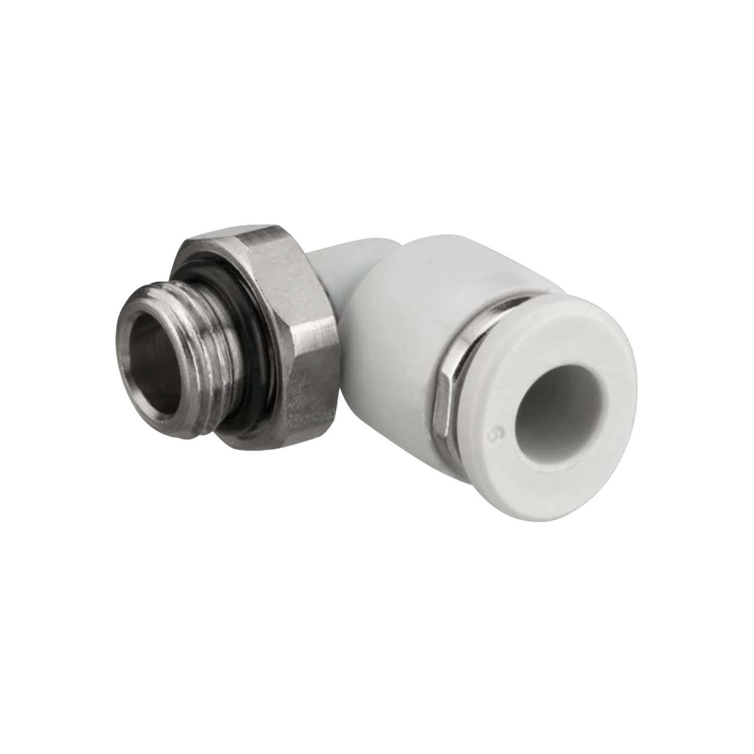 Aventics | Male Elbow, Thread Push In 1/2 in NPT 1/2 in thread | R432000229