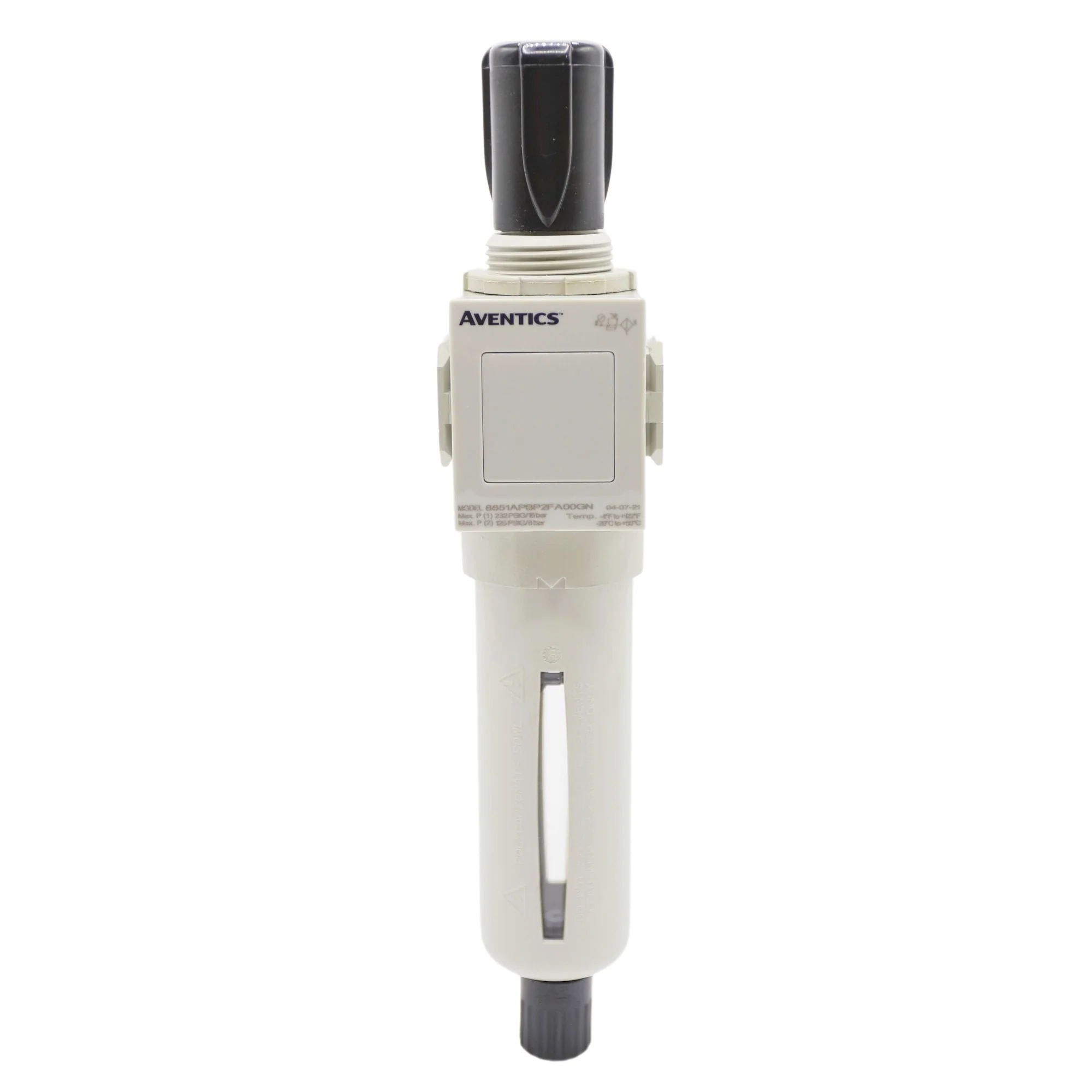 Aventics | NPTF 651 Series filter/ regulator 5 micron (white) | 8651APBP2FA00GN - Image 2
