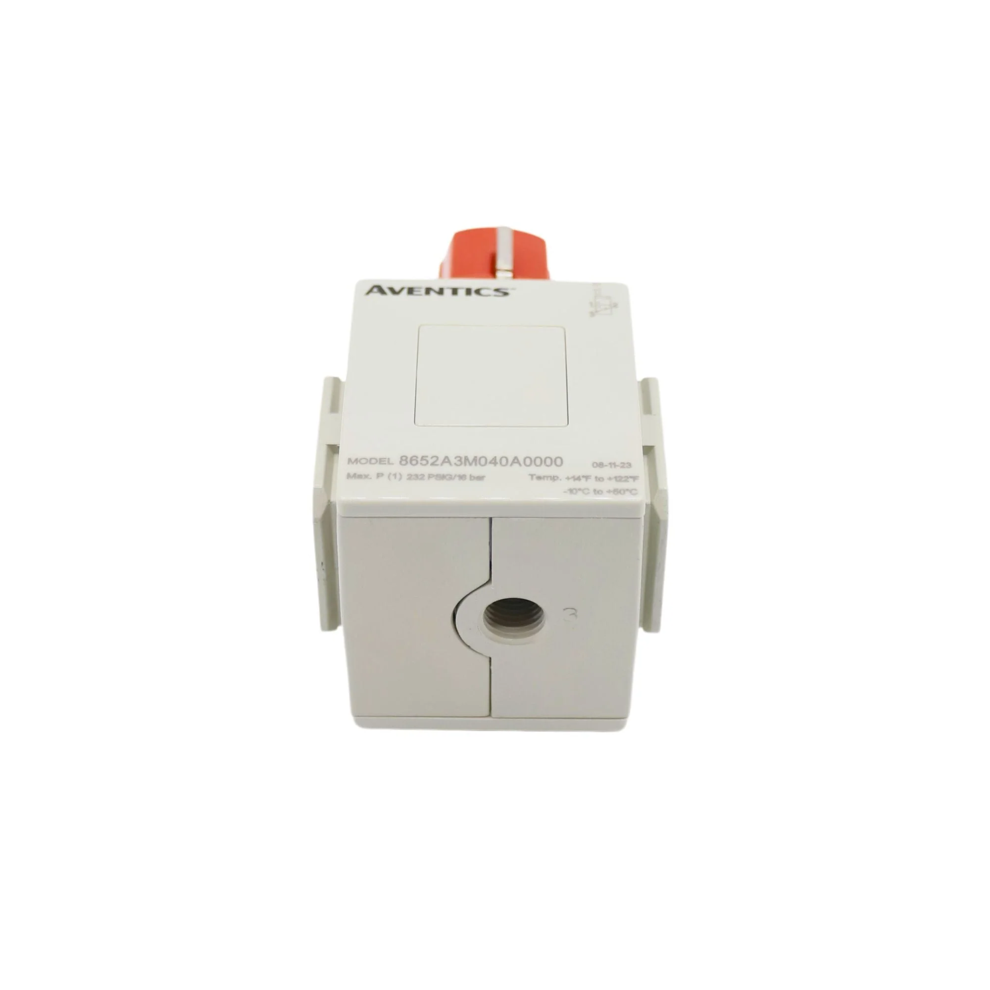 Aventics | NPTF 652 series 3/2 shut off valve | 8652A3M040A0000 - Image 3