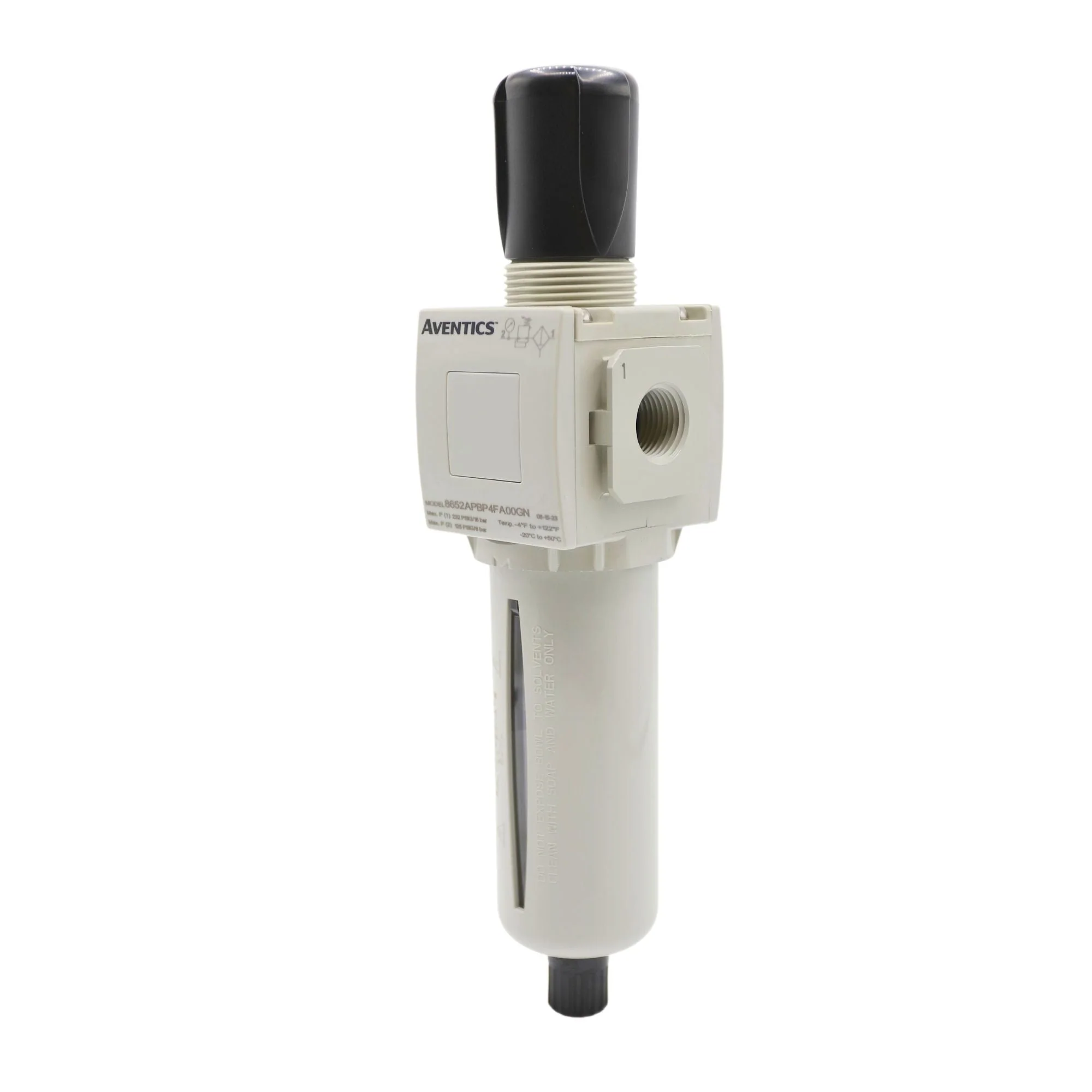 Aventics | NPTF 652 Series filter/ regulator 5 micron (white) | 8652APBP4FA00GN