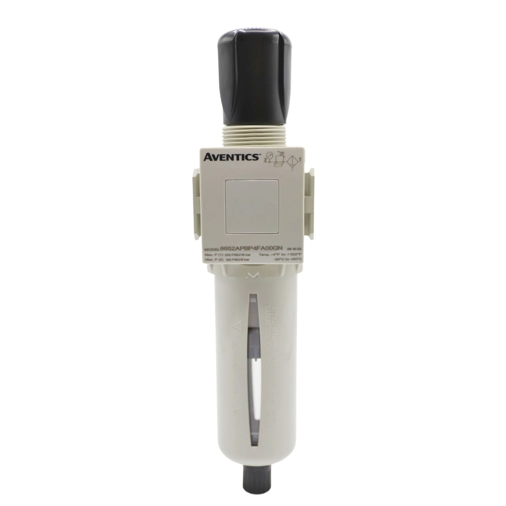 Aventics | NPTF 652 Series filter/ regulator 5 micron (white) | 8652APBP4FA00GN - Image 3