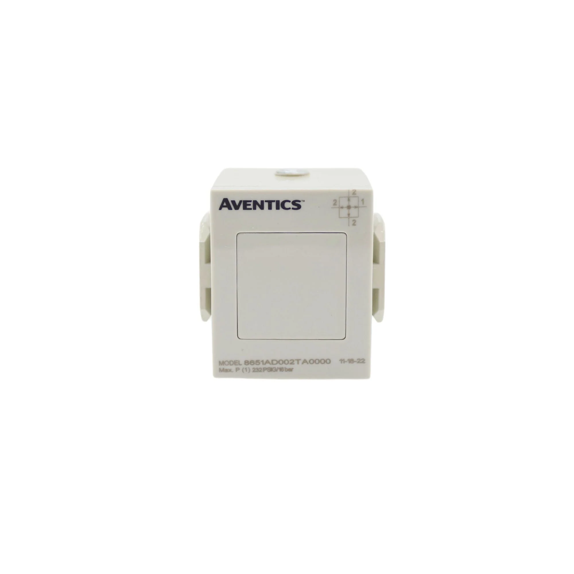 Aventics | Numatics 651 Series, Diverter Block, 1/4 NPT | 8651AD002TA0000