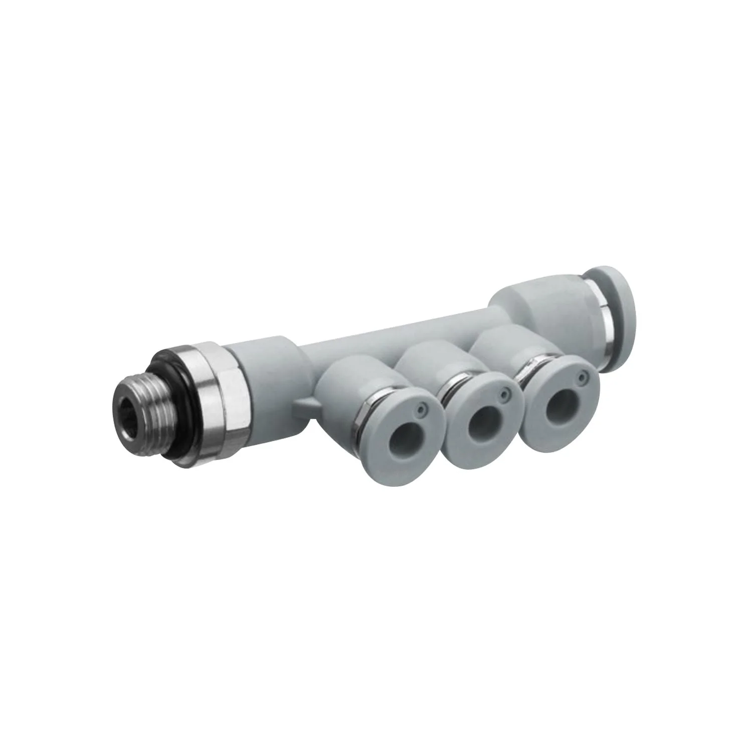 Aventics | Reducing, 3 Fold, Thread Push In 3/8 in Push In 5/16 in | R432000110
