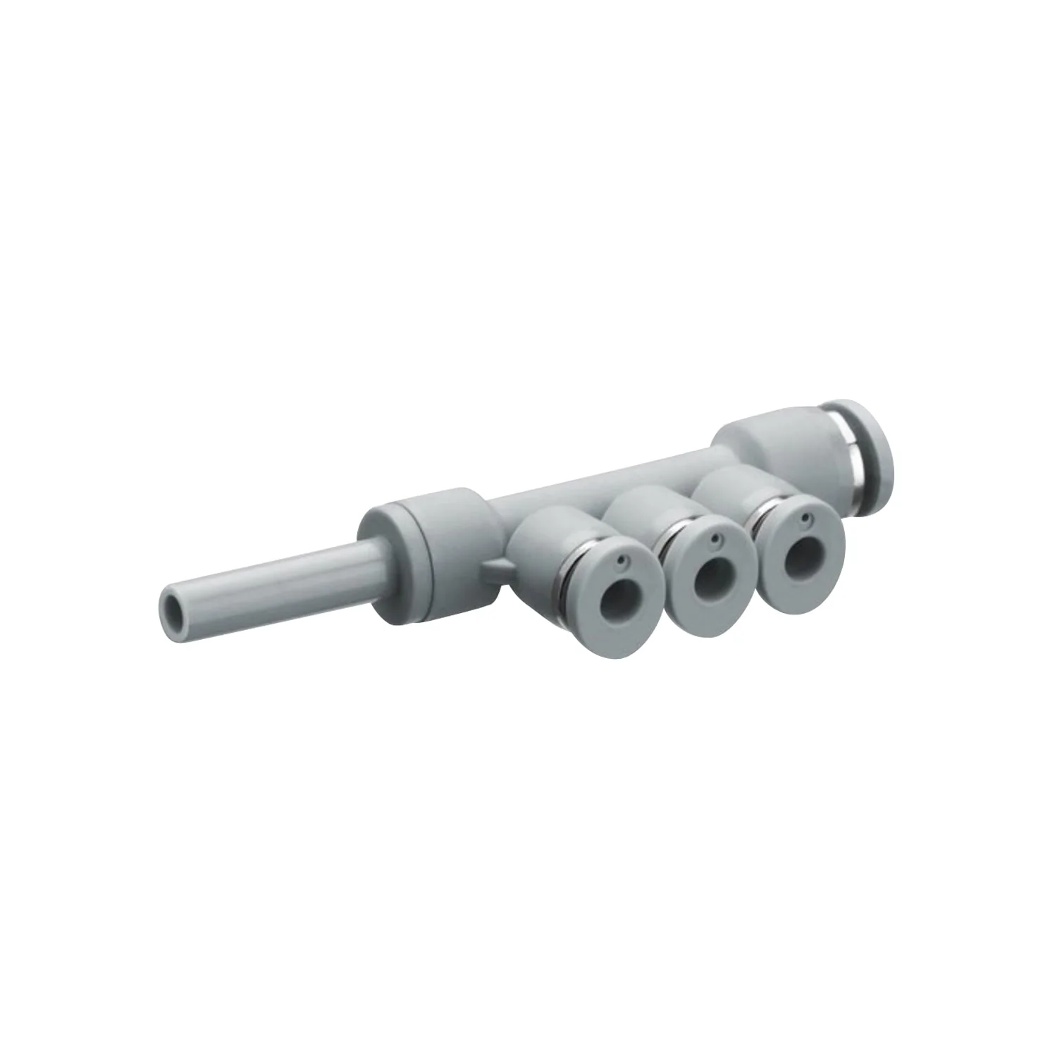 Aventics | Triple Reducing Manifold,Plug-in Push In 5/16 in Push In 5/32 in | R432000117