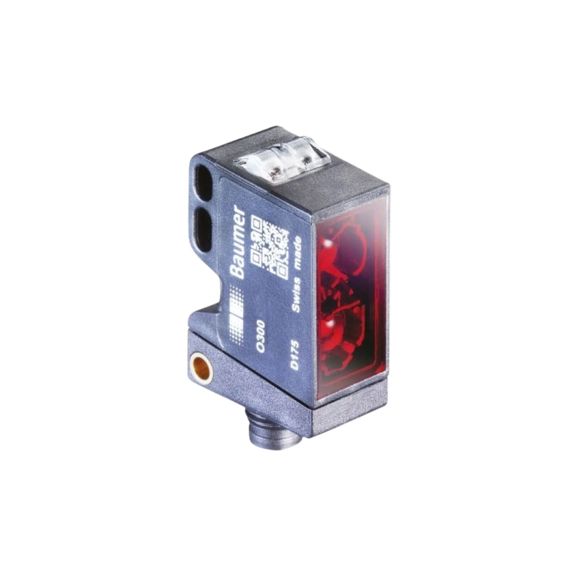 Baumer | Diffuse Sensor with Background Suppression, range 300mm | O300.GR-GW1T.72N