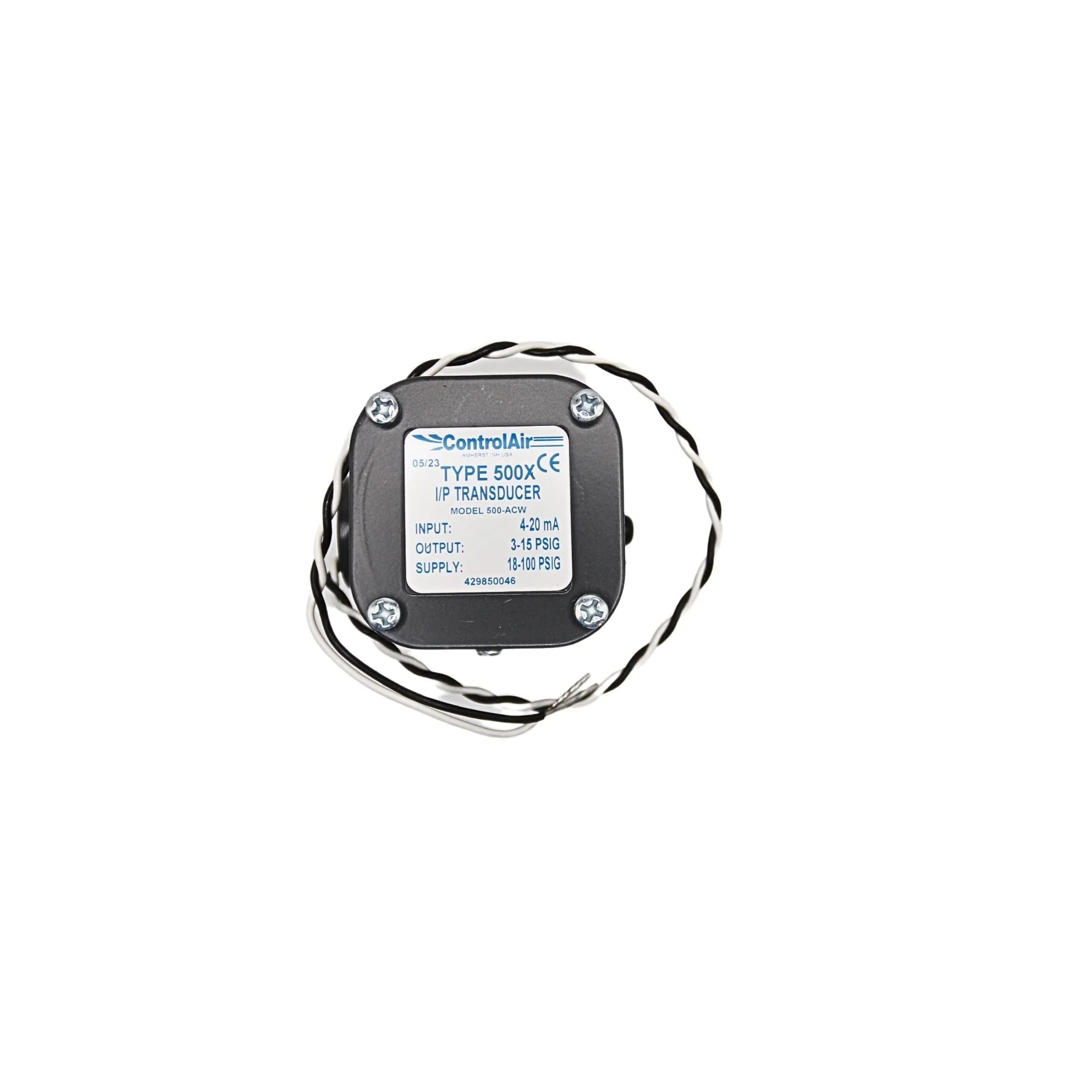 ControlAir | Transducer I/P 4-20MA, 3-15PSI | 500-ACW - Image 3