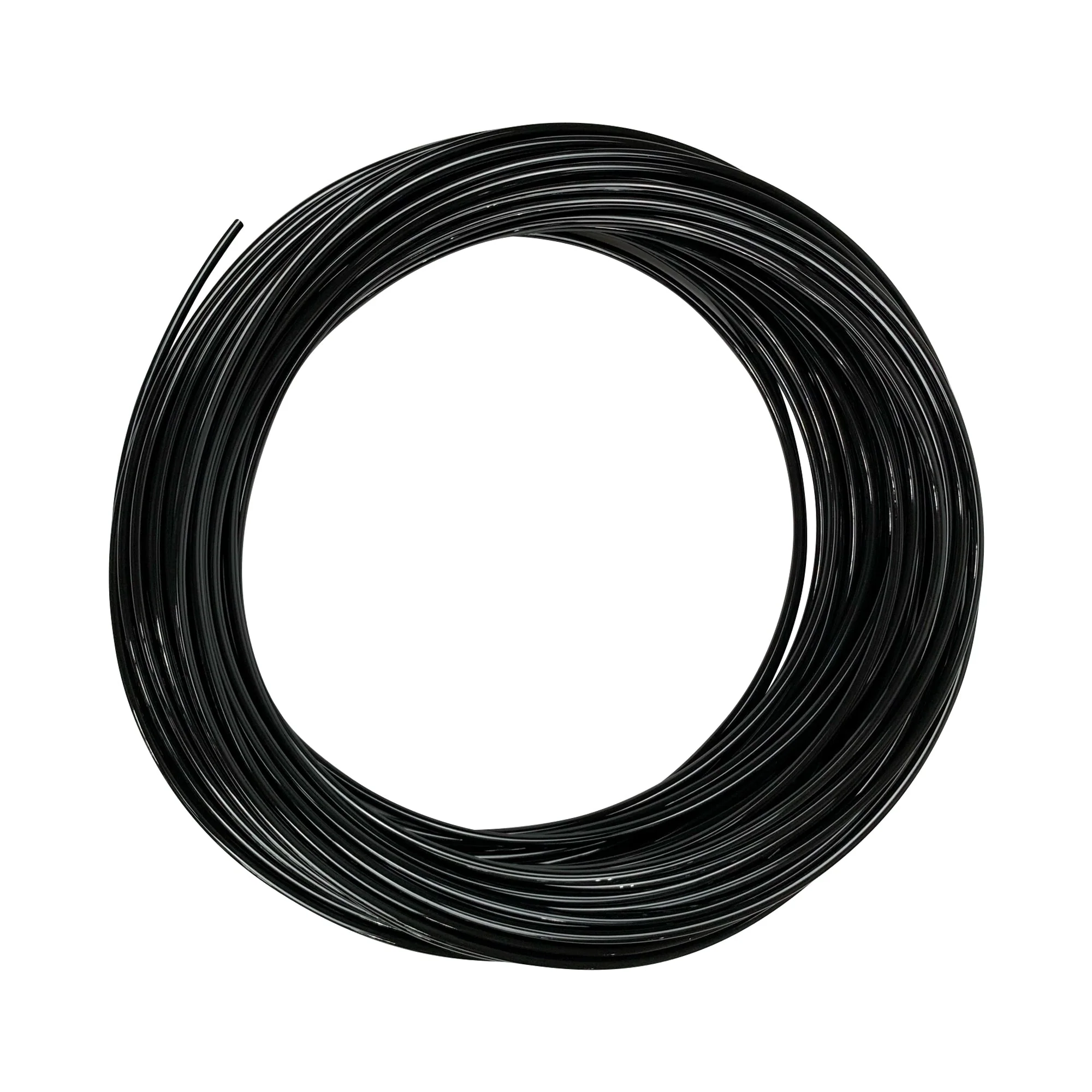 Freelin Wade | .125 in OD x .063 in ID Polyurethane Tube, Black, 500' Reel | 1C-157-01