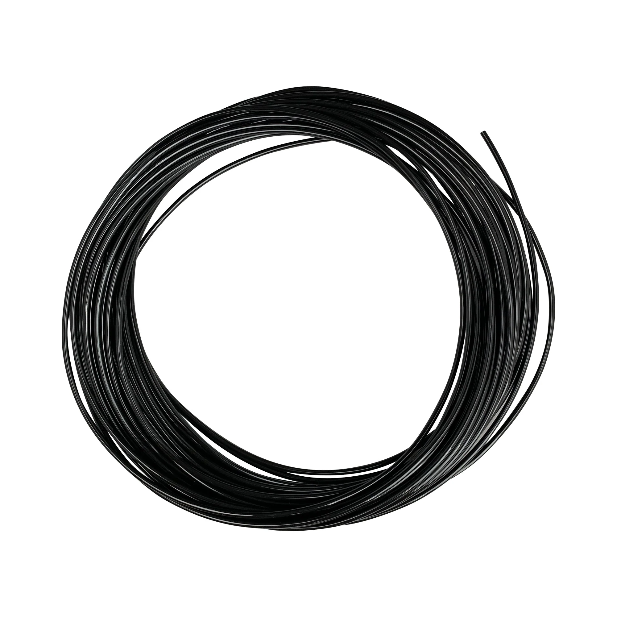 Freelin Wade | .250 in OD x .16 in ID Polyurethane Tube, Black, 100' Bag | 1J-151-01