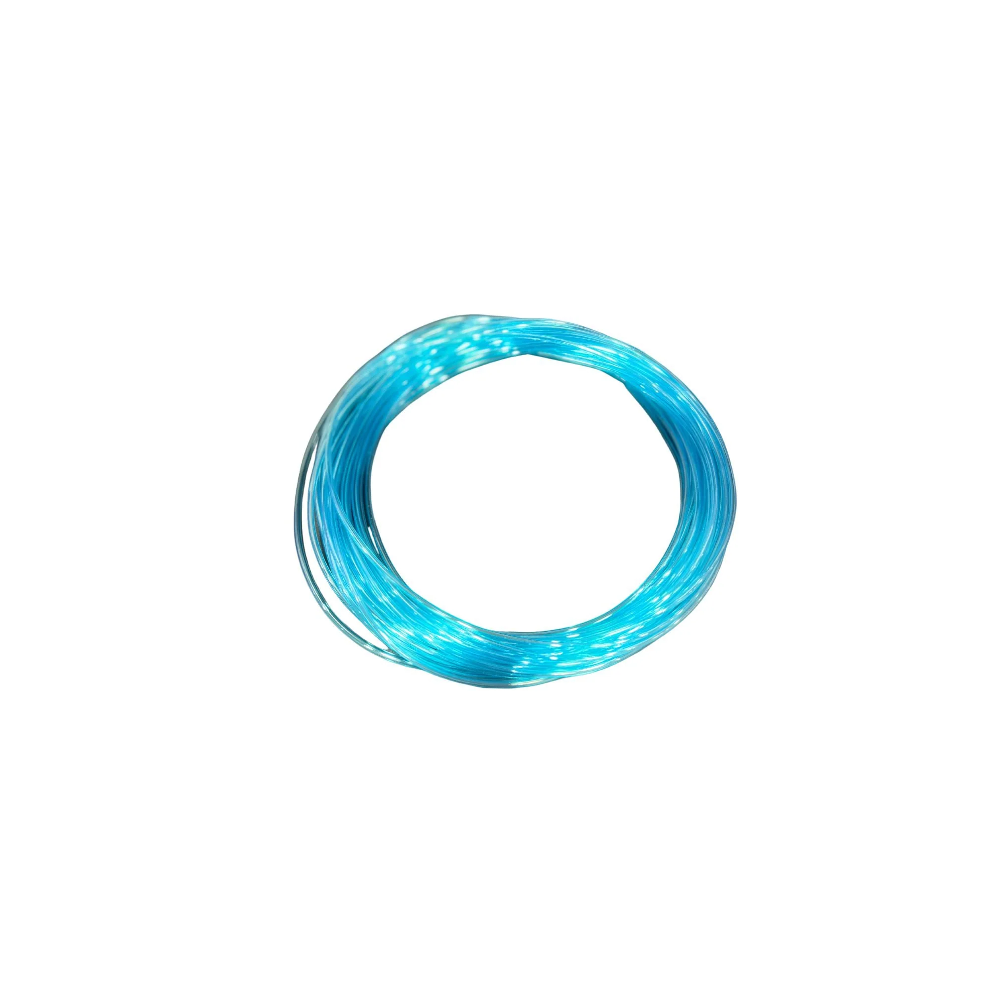 Freelin Wade | .125 in OD x .066 in ID Polyurethane Tubing, Transparent Blue, 50' Bag | 1J-013-27