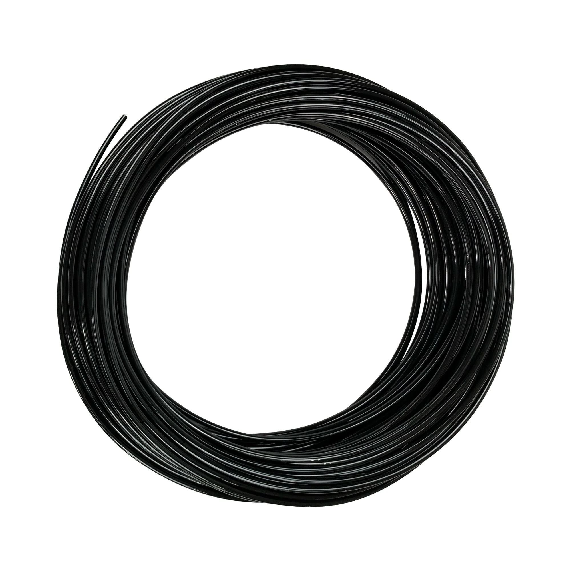 Freelin Wade | .157 in OD x .093 in ID Polyurethane Bag, Black, 100' Roll | 1J-156-01