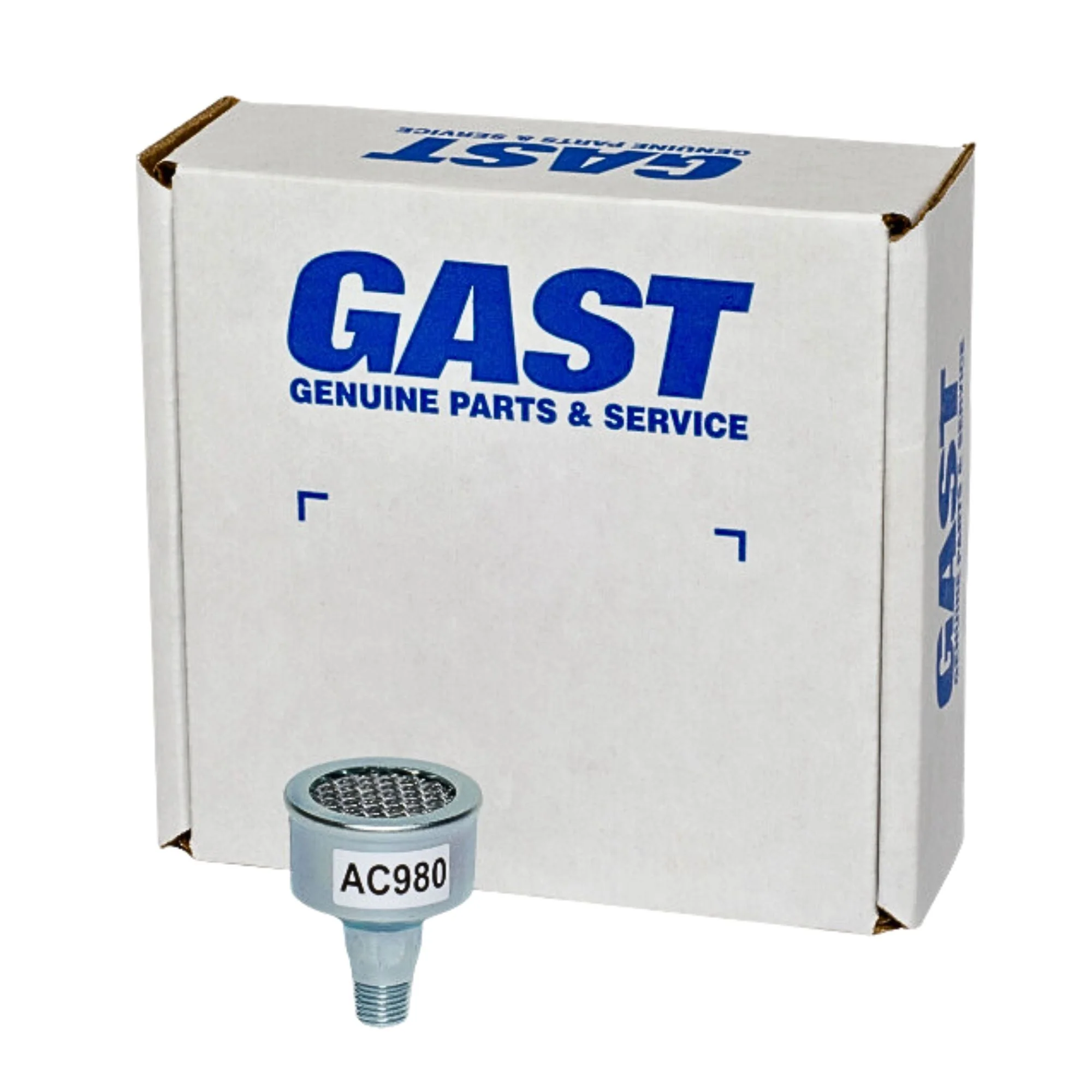 Gast | 2AM/4AM/NL32/NL42 Muffler Assembly | AC980