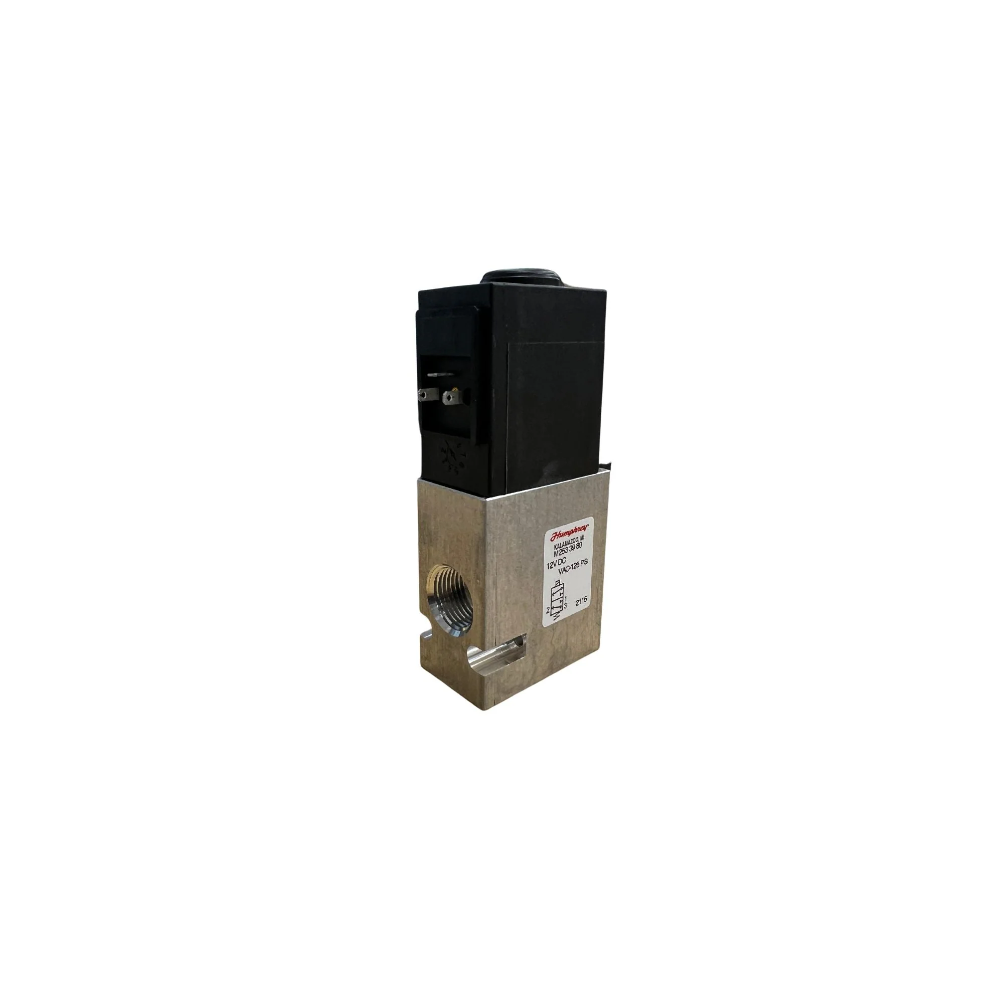 Humphrey | Balanced Solenoid Valves | M253-39-80-12VDC