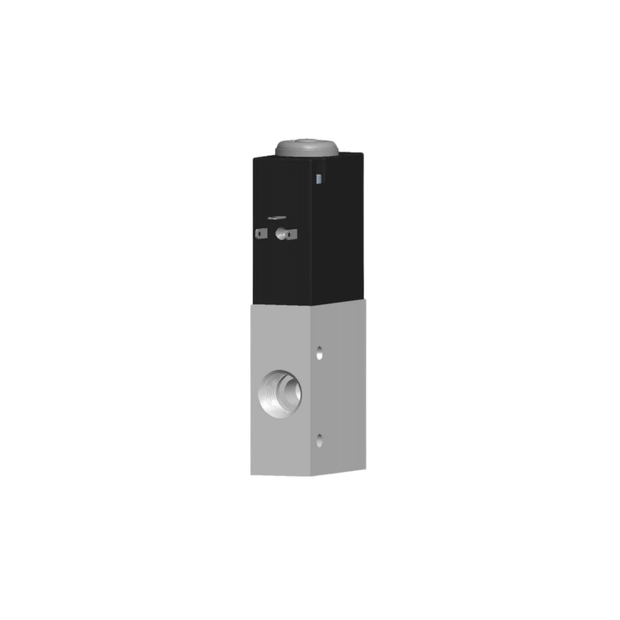 Humphrey | Inline 3/2 Single Solenoid, 1/8 in NPTF, 24VDCIn | 154-37-80-24DC