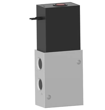Humphrey | Inline 4/2 Single Solenoid,1/4in NPTF,12VDC | 420-12DC