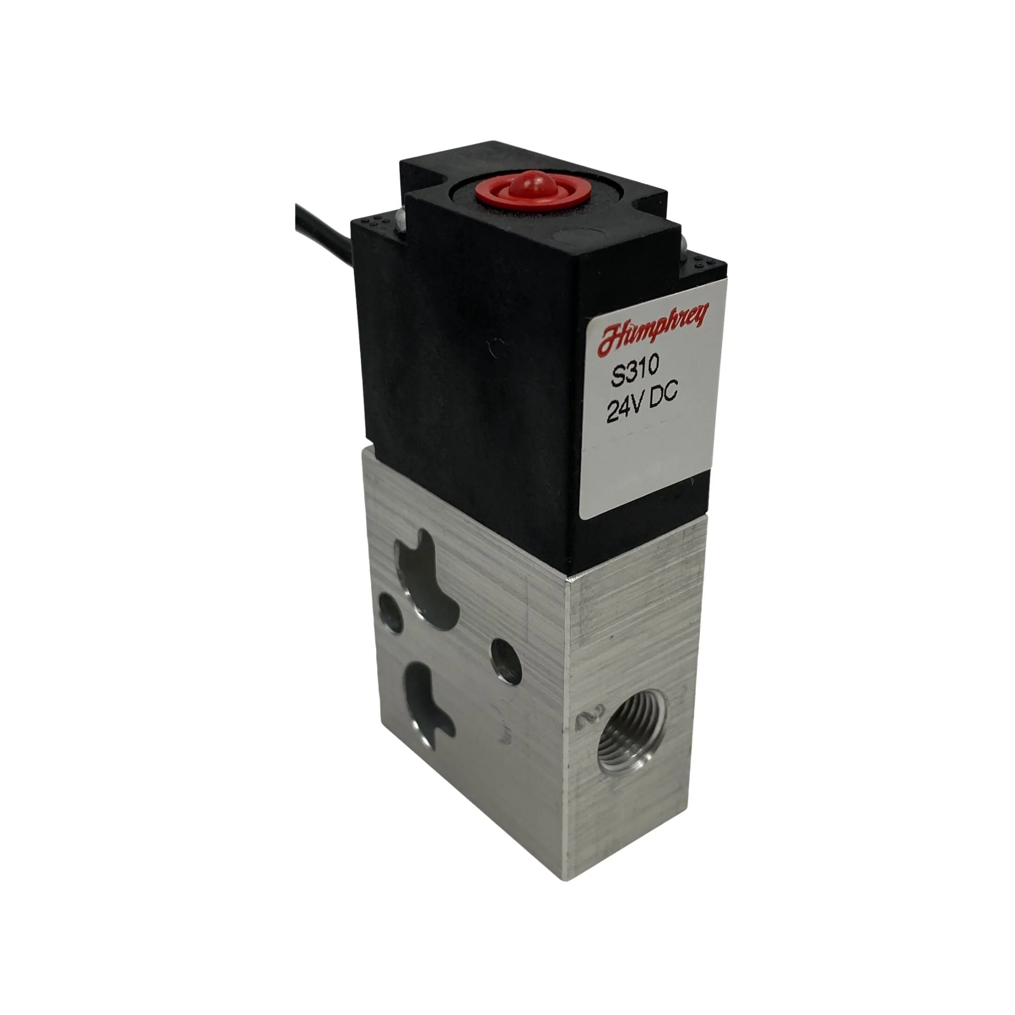 Humphrey | Stacking 3/2 Single Solenoid, 1/8 in NPTF, 24VDCn | S310-24DC