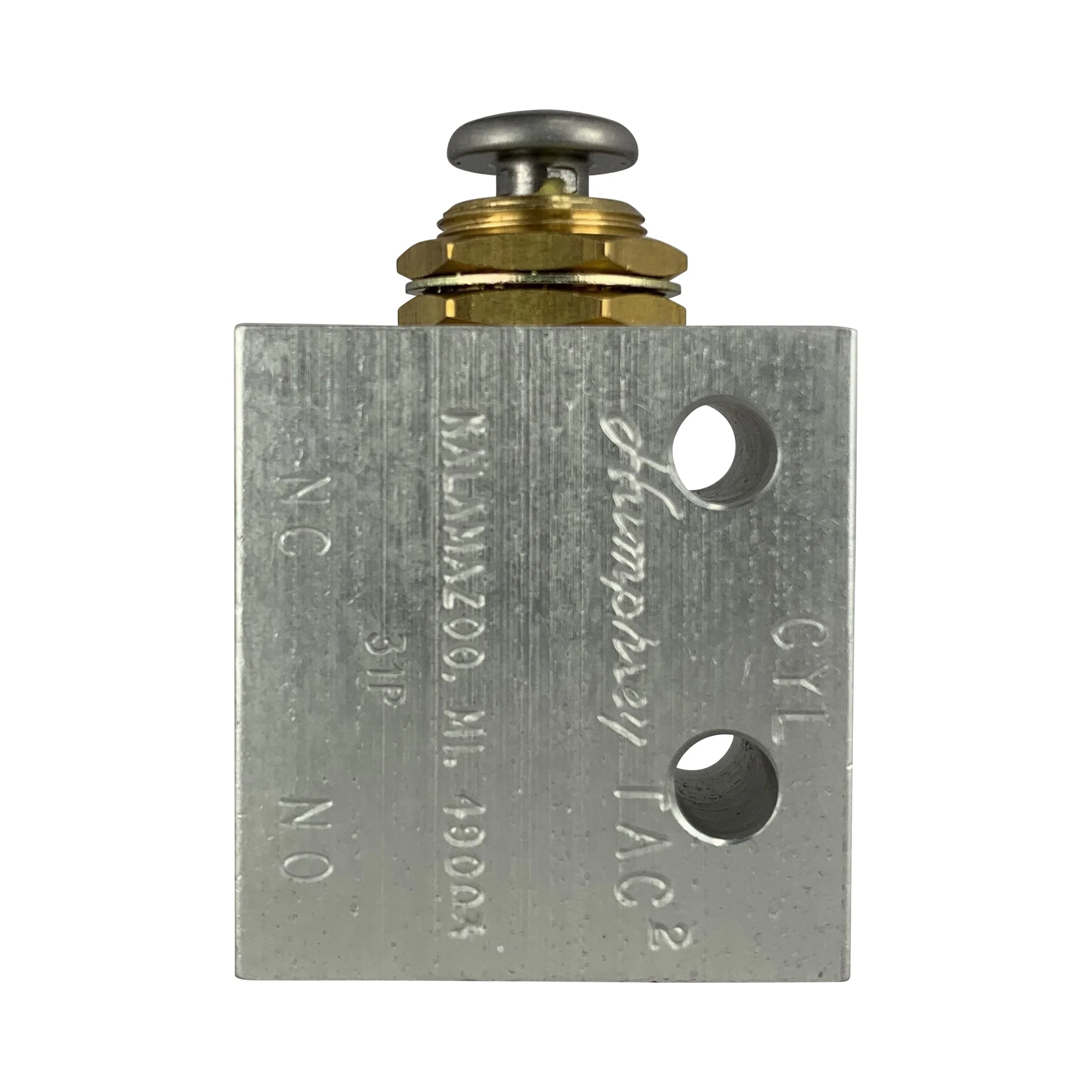 Humphrey | TAC 3/2 Push Button Valve, 1/8 in NPTF | 31P - Image 3