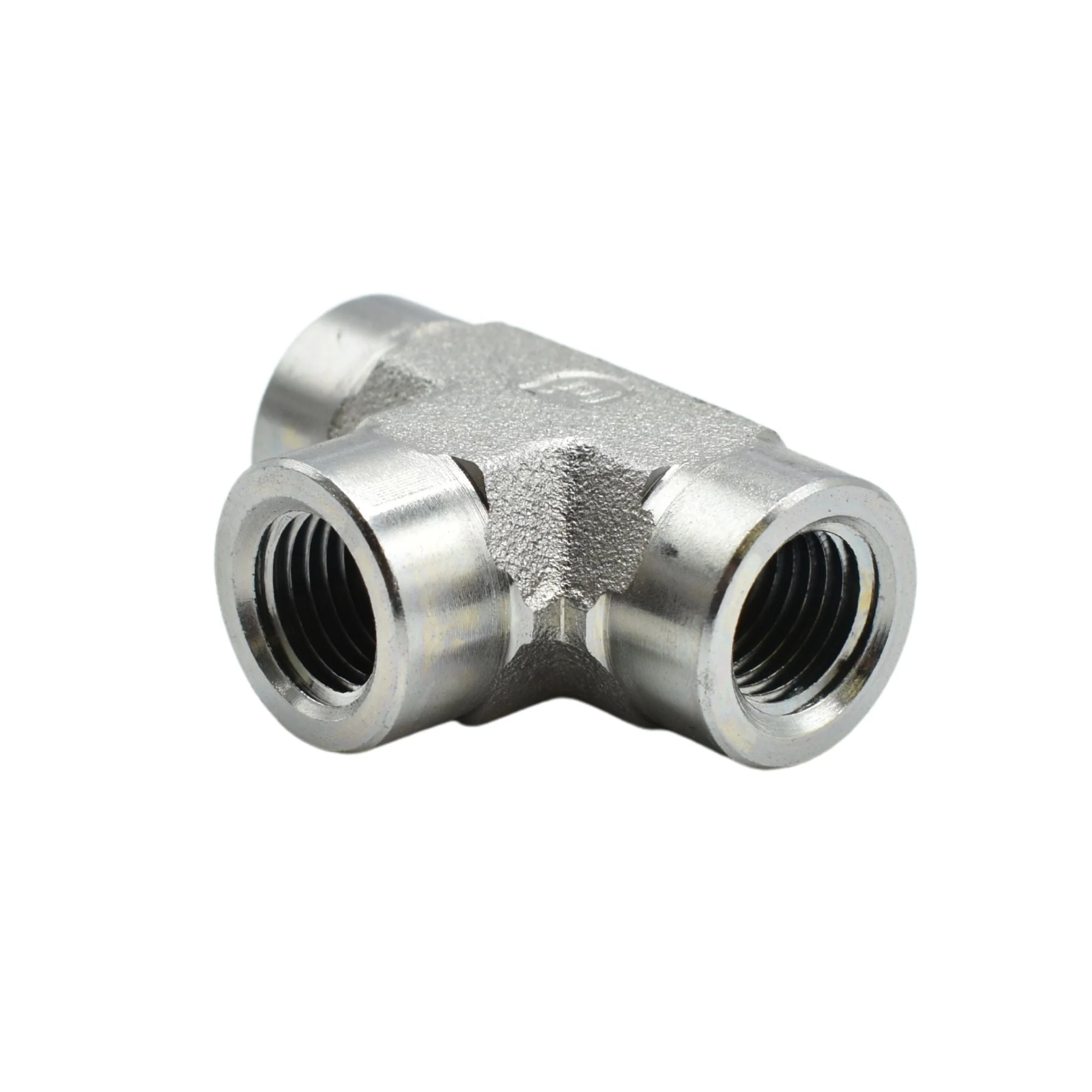 Hydraulic | 04FP-04FP-04FP Tee Forg Adapter | 5605-04-04-04-FG
