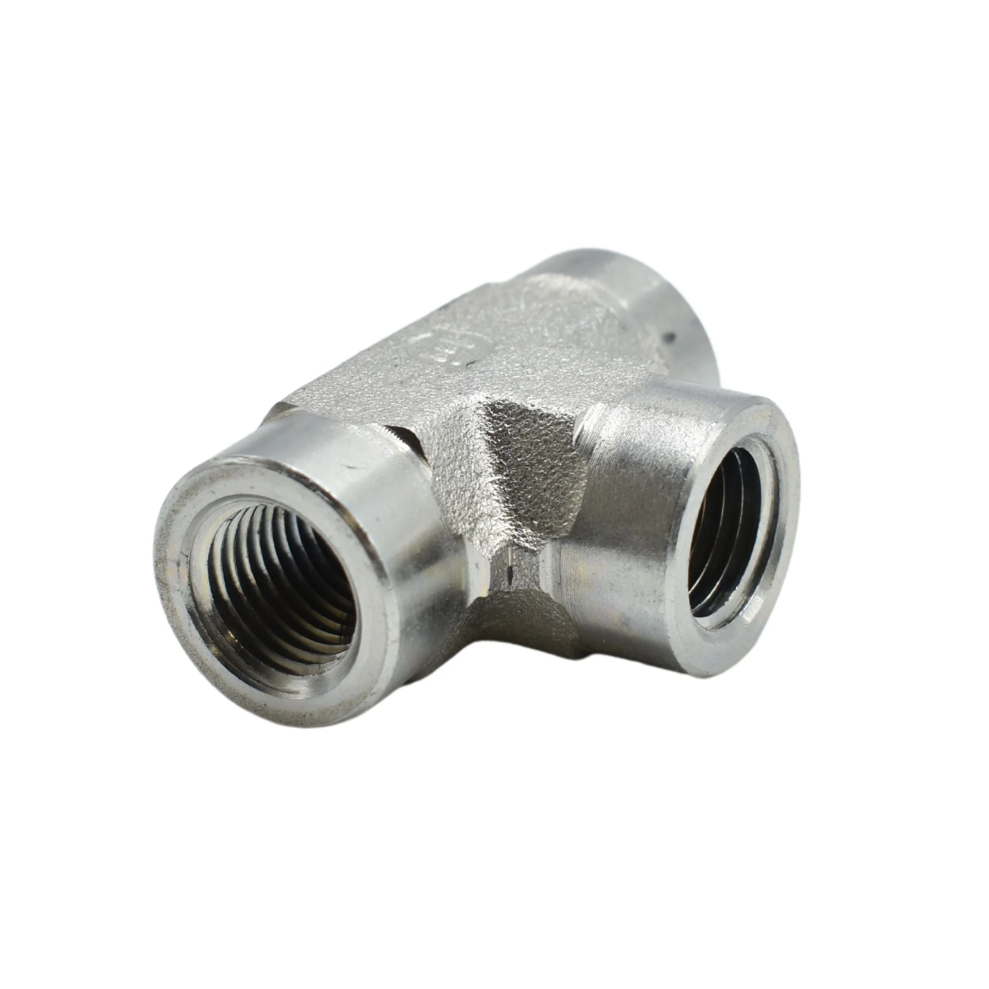 Hydraulic | 04FP-04FP-04FP Tee Forg Adapter | 5605-04-04-04-FG - Image 2