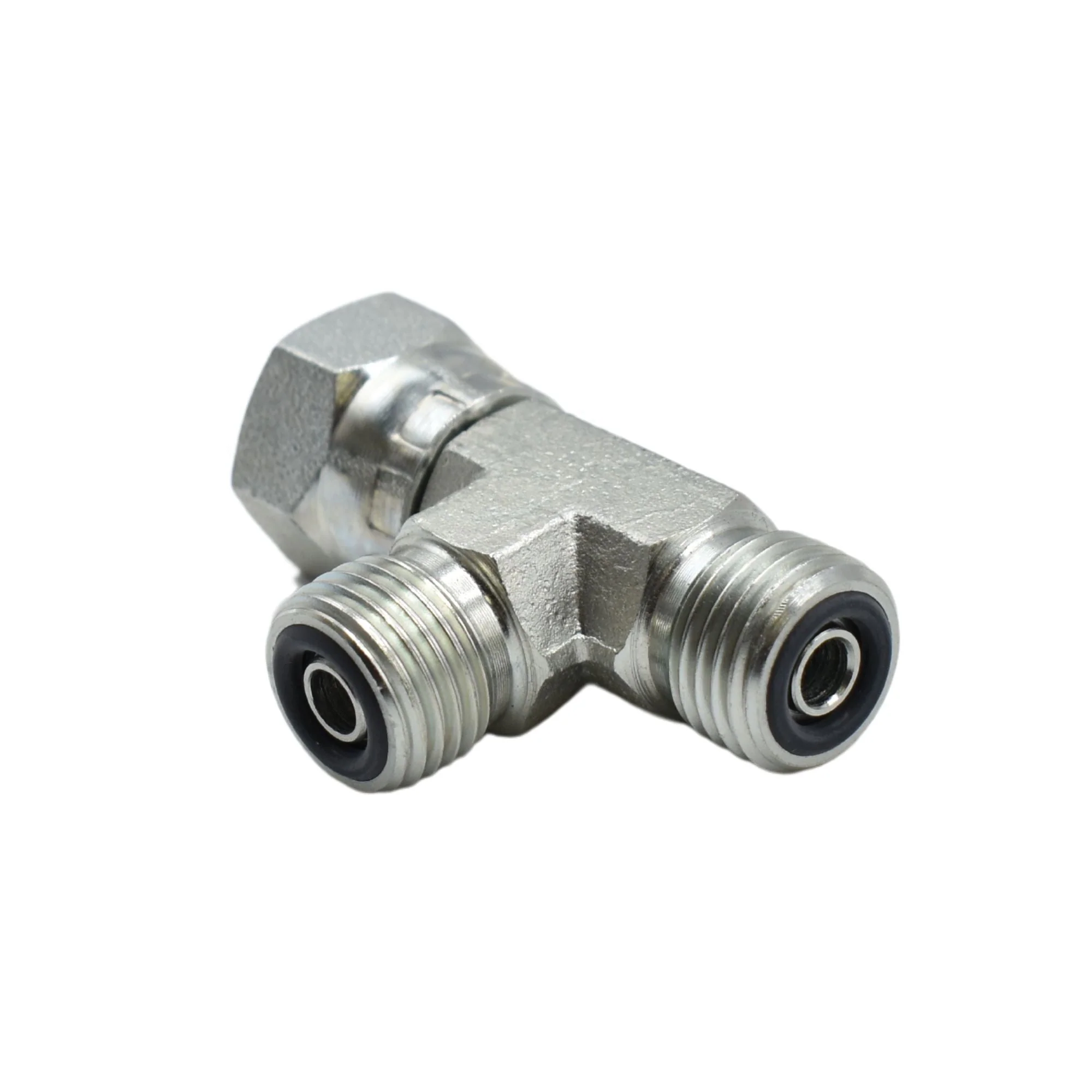 Hydraulic | 04MFS-04FFSS-04MFS Run Tee Forg Adapter | FS6602-04-04-04-FG