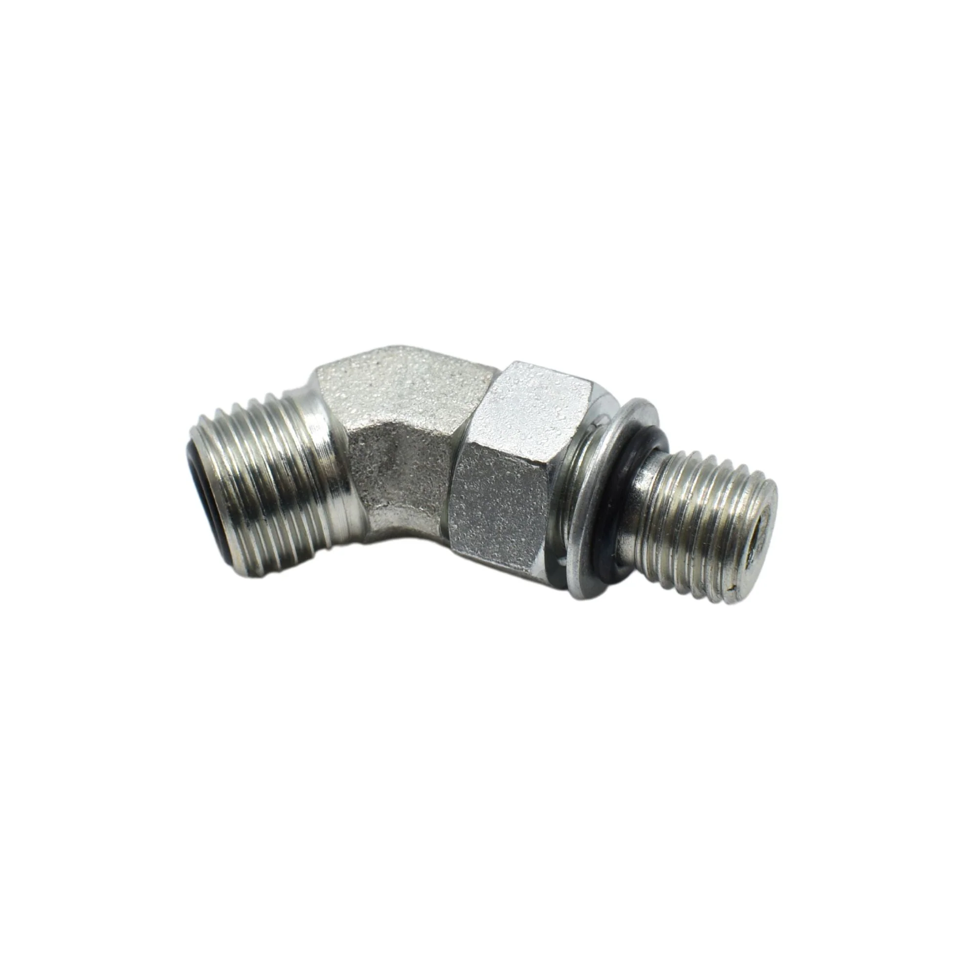 Hydraulic | 04MFS-04MAORB 45deg Elb Forg Adapter | FS6802-04-04-NWO-FG