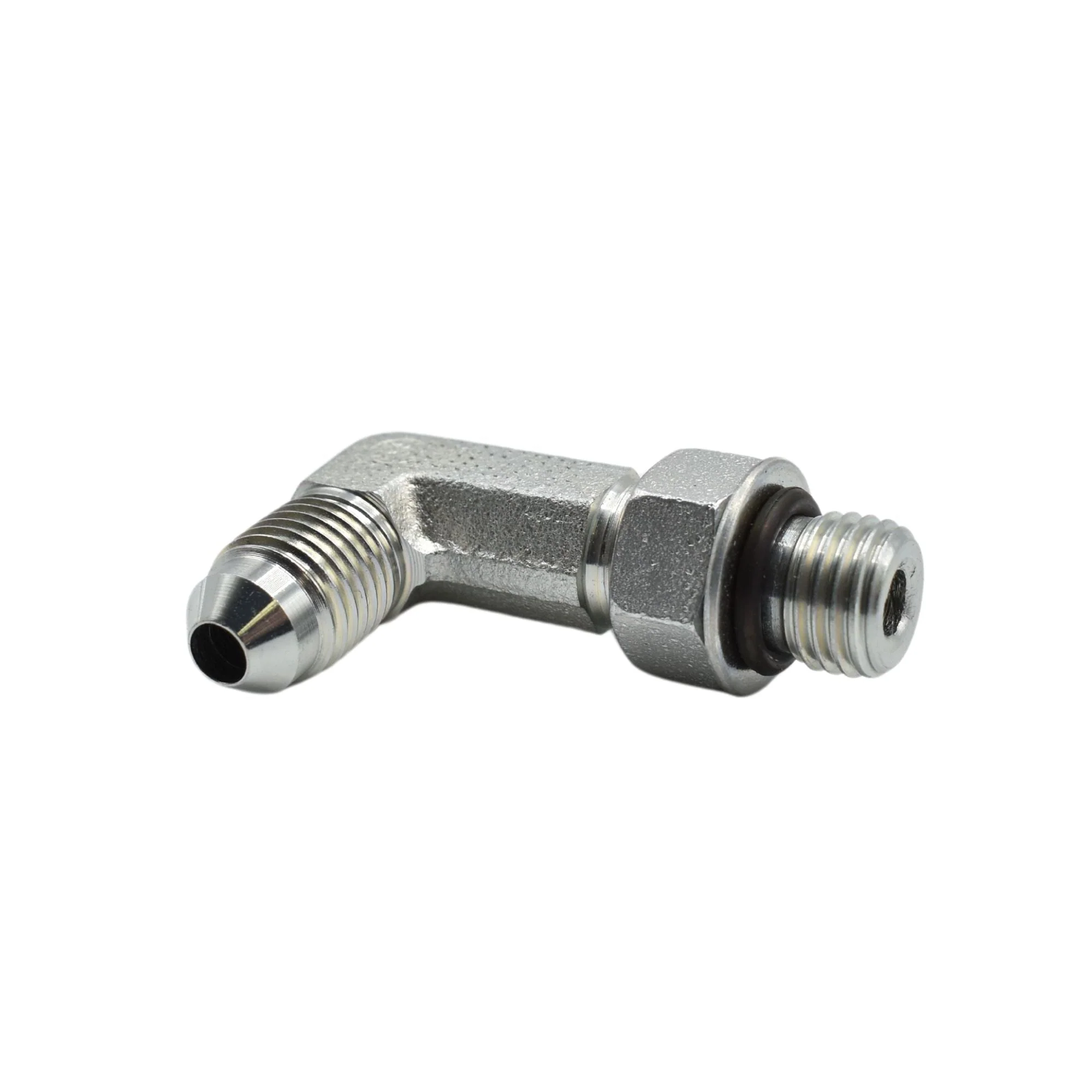 Hydraulic | 04MJ-04MAORB 90deg Elb Lg Forg Adapter | 6801-L-04-04-NWO-FG - Image 2