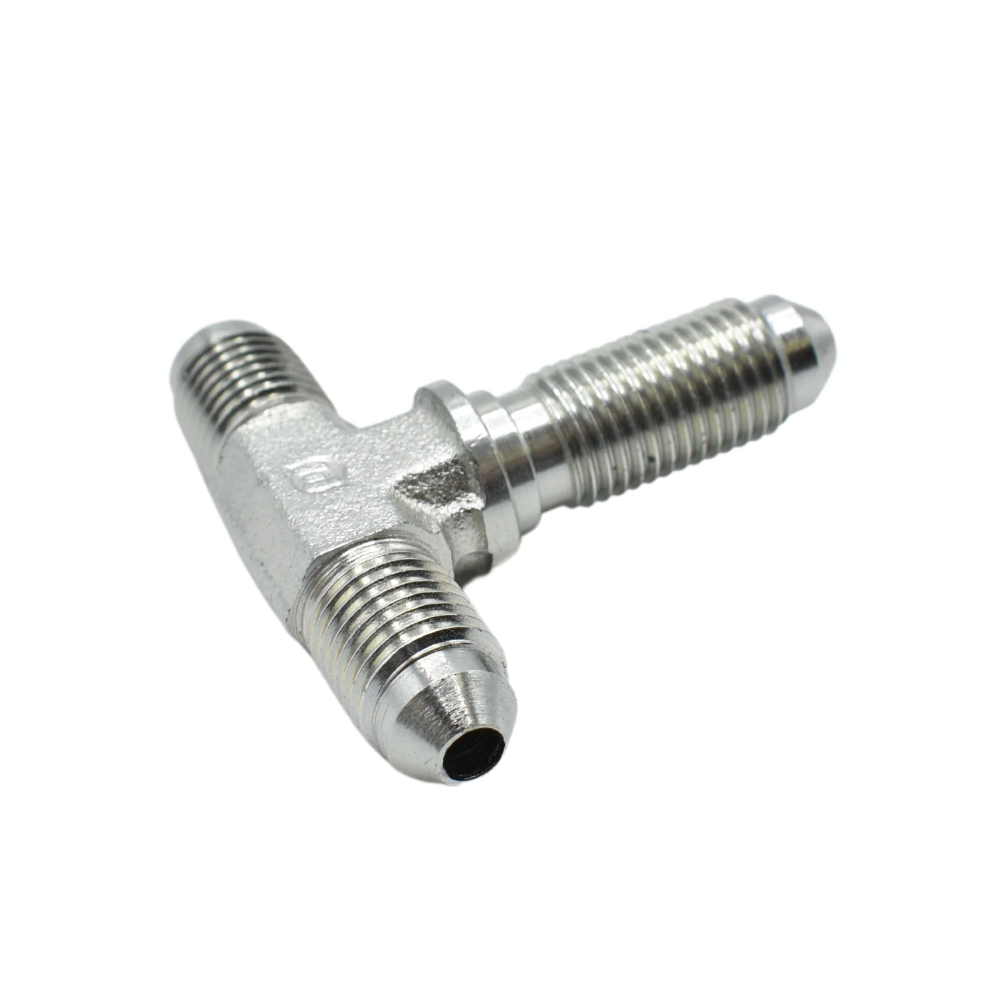 Hydraulic | 04MJ-04MJ-04MJ Blkhd Branch Tee Adapter | 2703-04-04-04-FG - Image 2