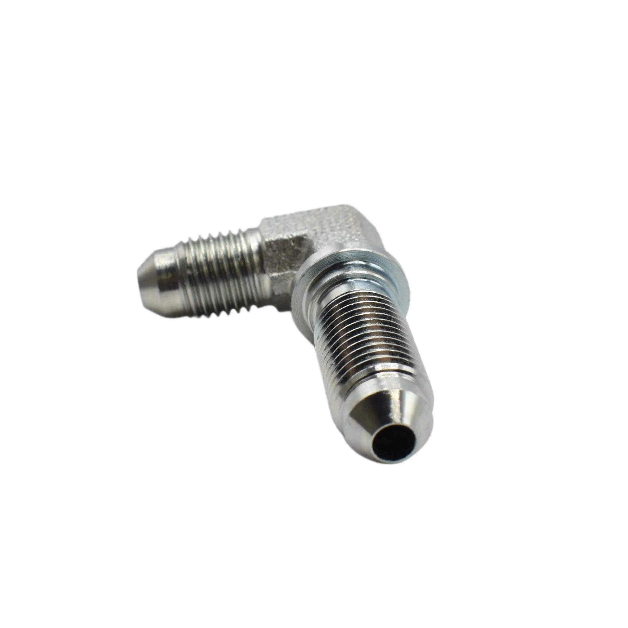 Hydraulic | 04MJ-04MJ Bulkhead 90deg Elb Forg Adapter | 2701-04-04-FG - Image 2