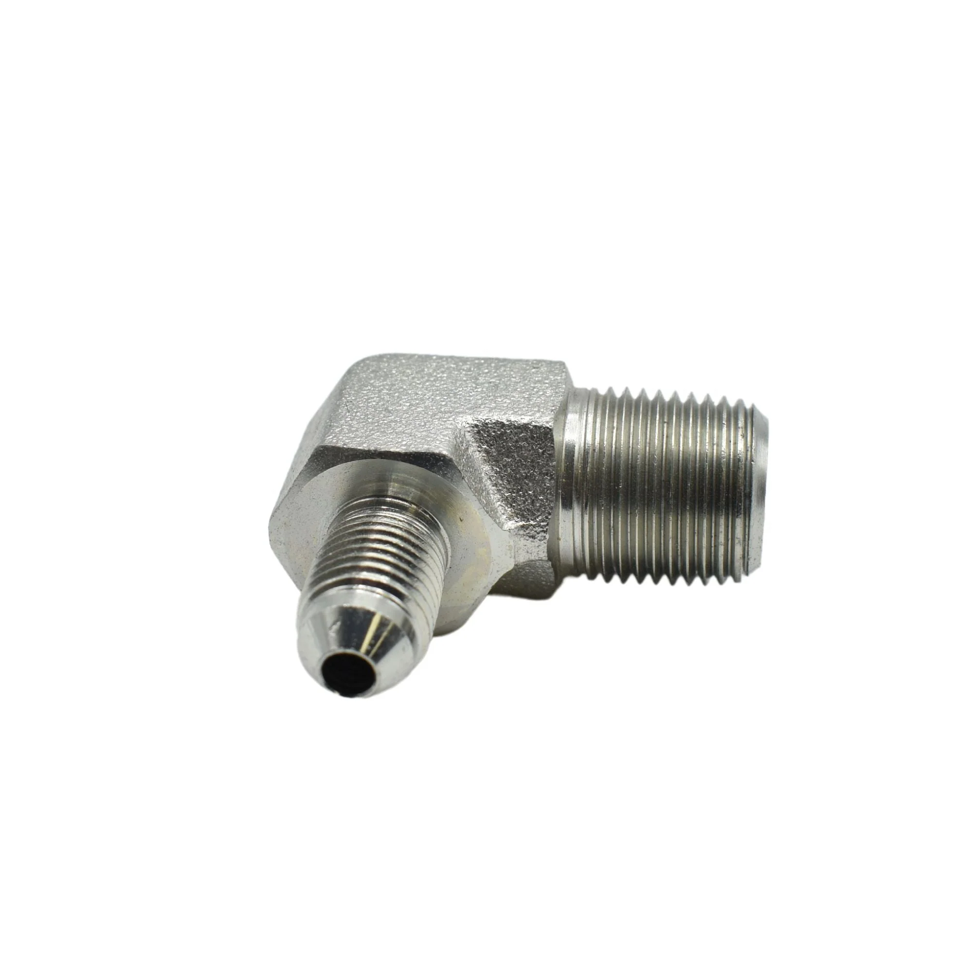 Hydraulic | 04MJ-06MP 90deg Elb Forg Adapter | 2501-04-06-FG