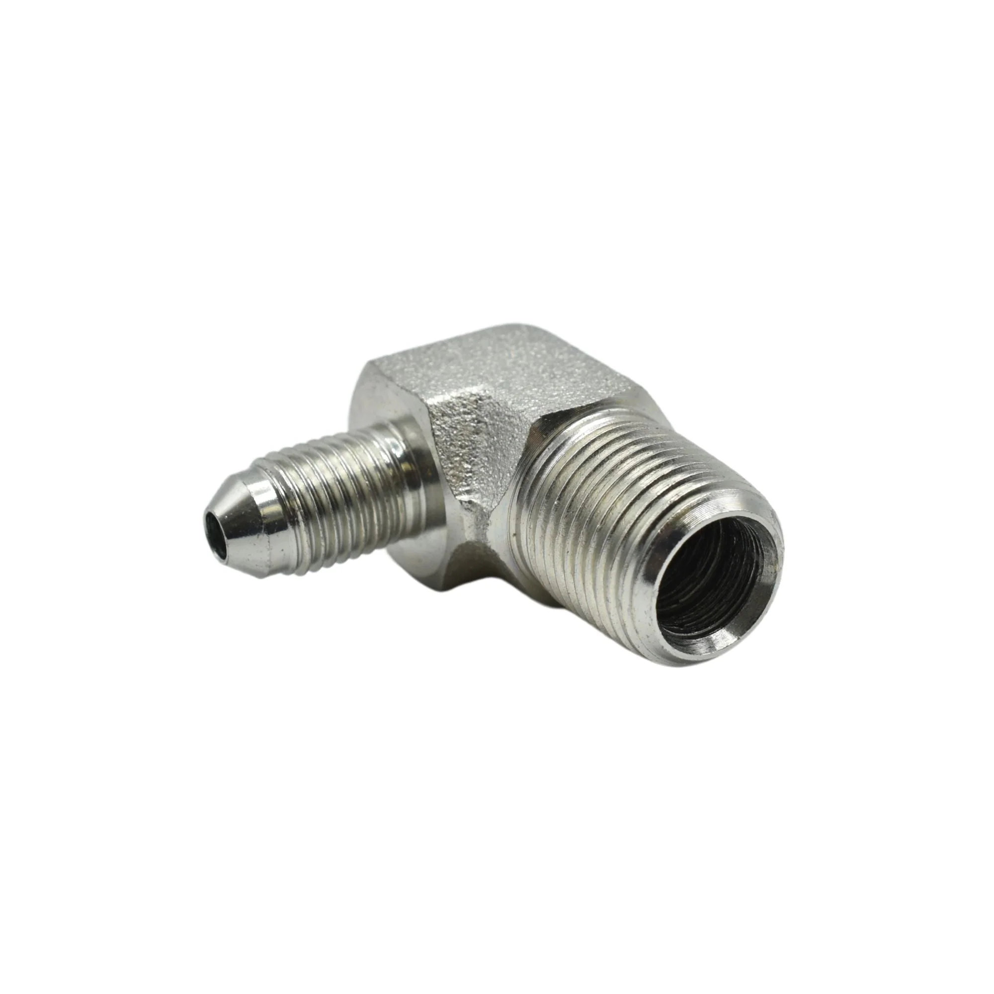 Hydraulic | 04MJ-06MP 90deg Elb Forg Adapter | 2501-04-06-FG - Image 2