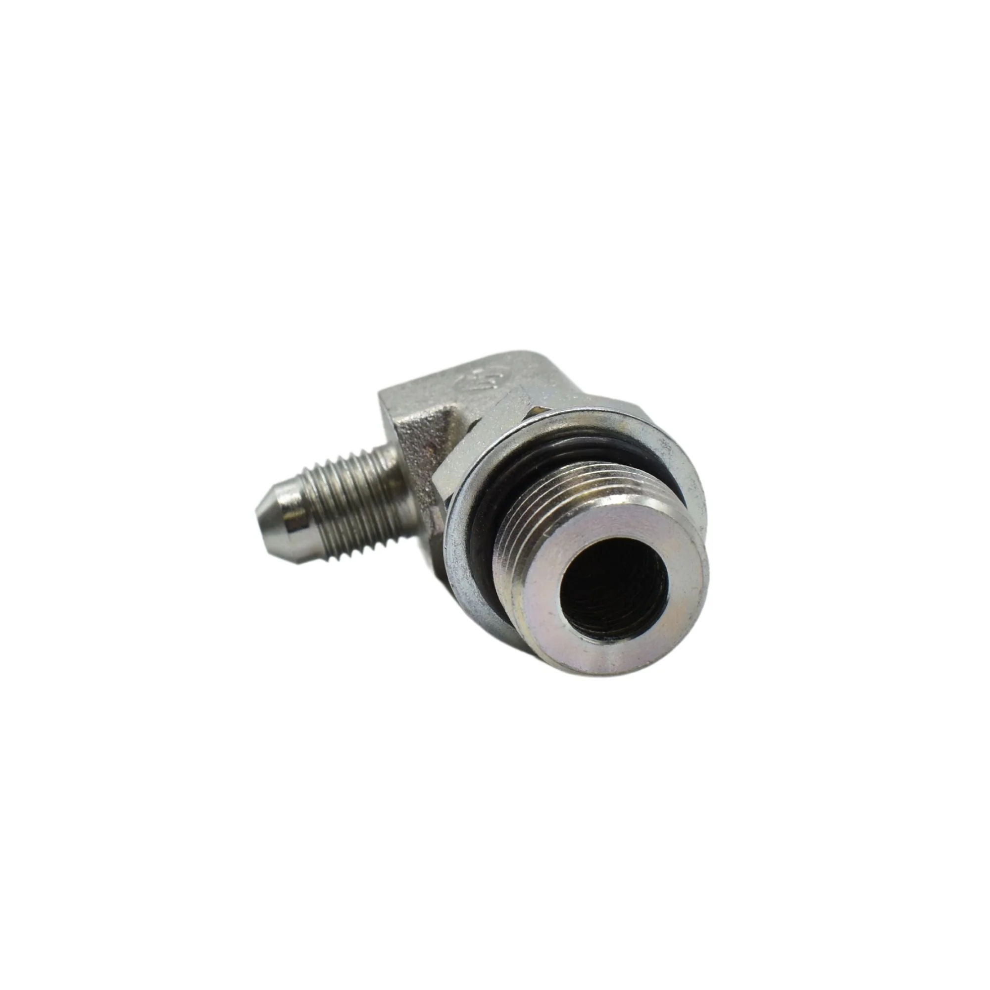 Hydraulic | 04MJ-08MAORB 90deg Elb Forg Adapter | 6801-04-08-NWO-FG - Image 2