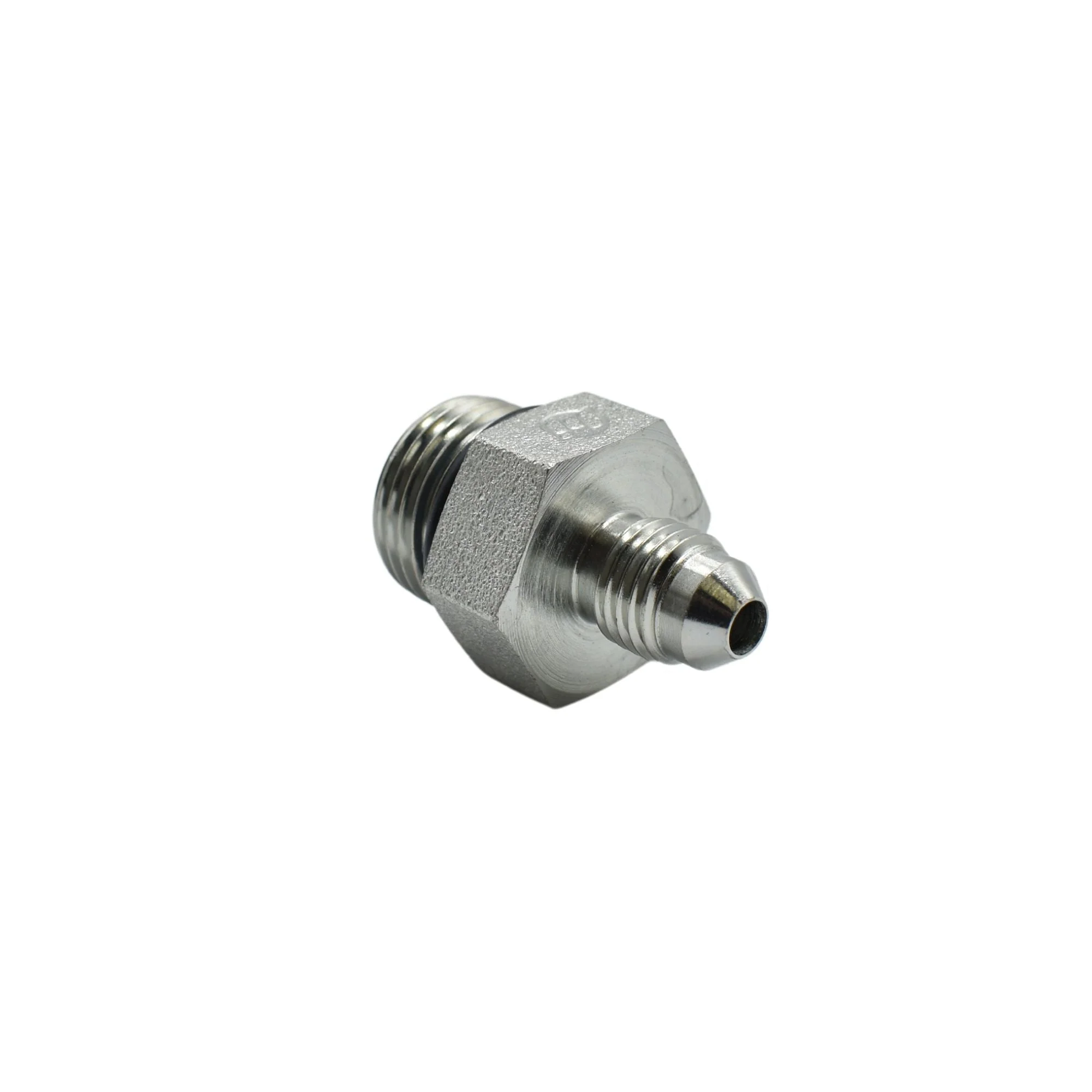 Hydraulic | 04MJ-08MORB Straight Adapter | 6400-04-08-O
