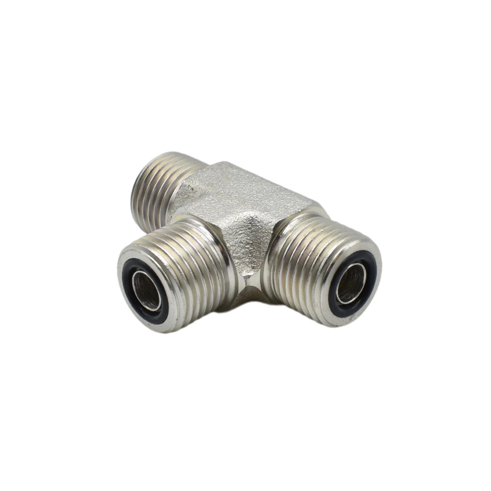 Hydraulic | 06MFS-06MFS-06MFS Tee Forg Adapter | FS2603-06-06-06-FG - Image 2