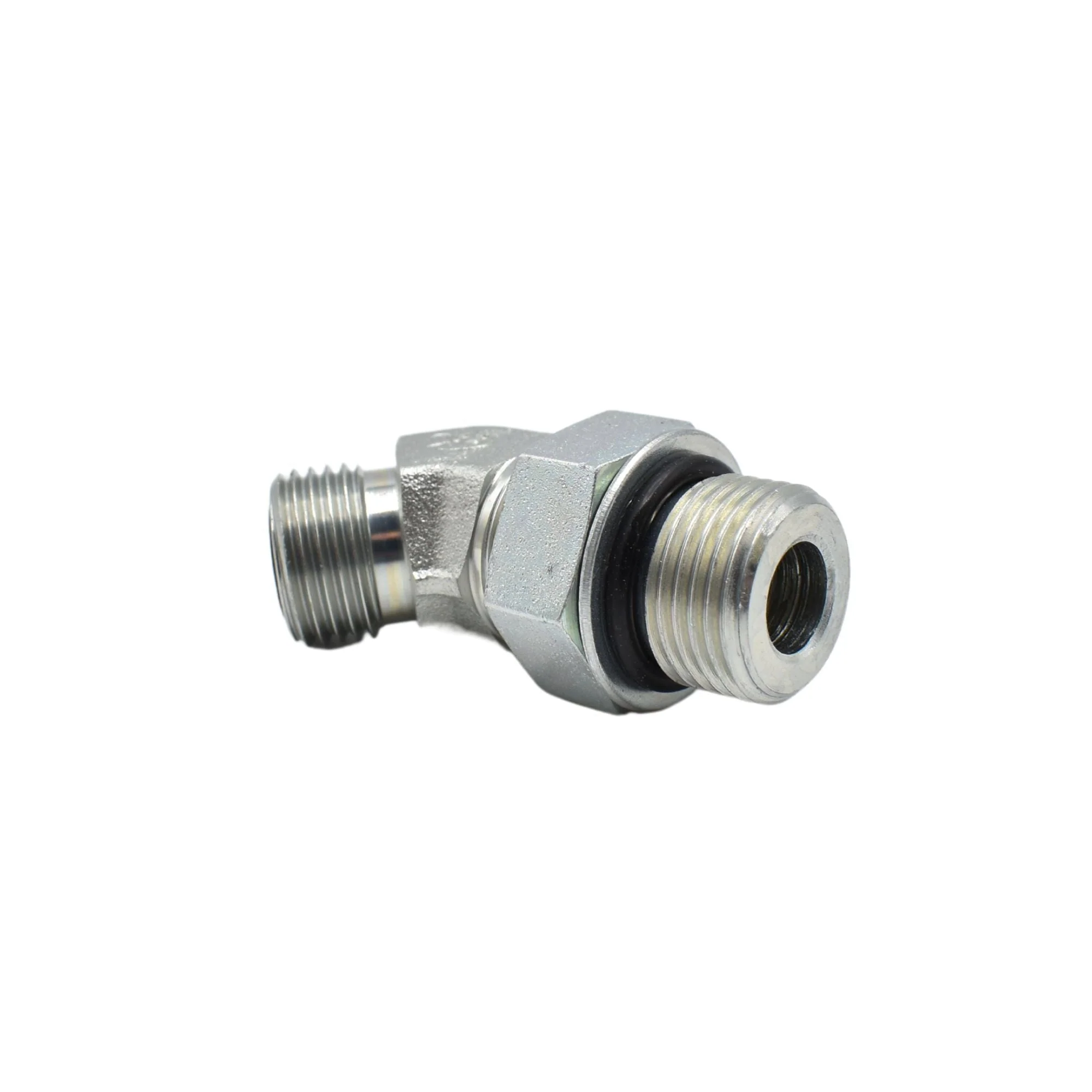 Hydraulic | 06MFS-08MAORB 45deg Elb Forg Adapter | FS6802-06-08-NWO-FG - Image 2