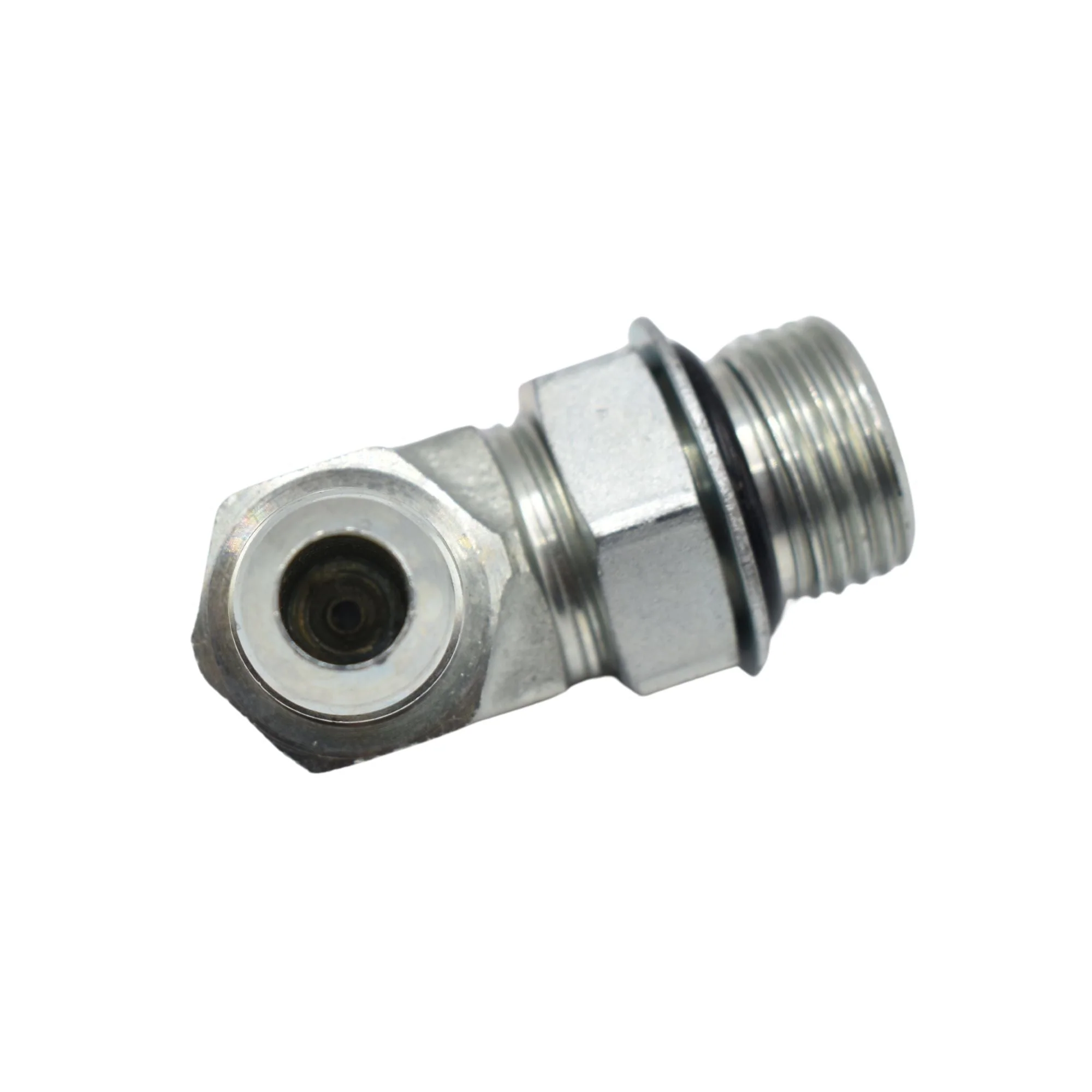 Hydraulic | 06MJ-08MAORB 90deg Elb Forg with orifice Adapter | 6801-06-08-NWO-FG-R.062 - Image 2