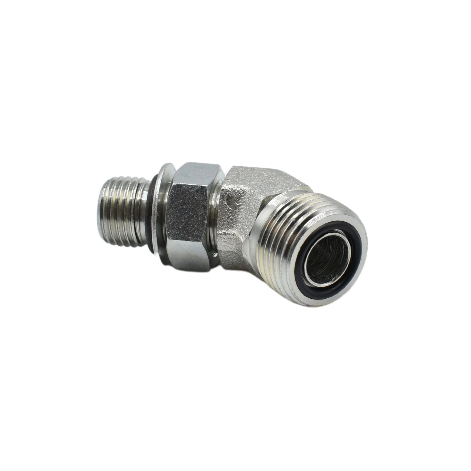 Hydraulic | 08MFS-06MAORB 45deg Elb Forg Adapter | FS6802-08-06-NWO-FG - Image 2