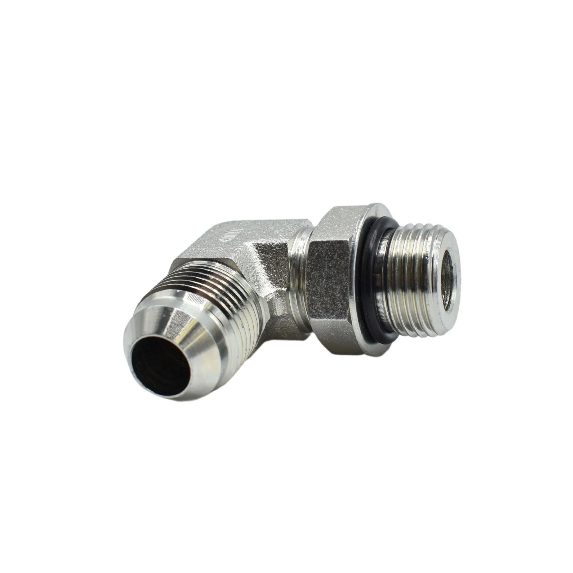 Hydraulic | 08MJ-08MAORB 90deg Elb Forg Adapter | 6801-08-08-NWO-FG - Image 2