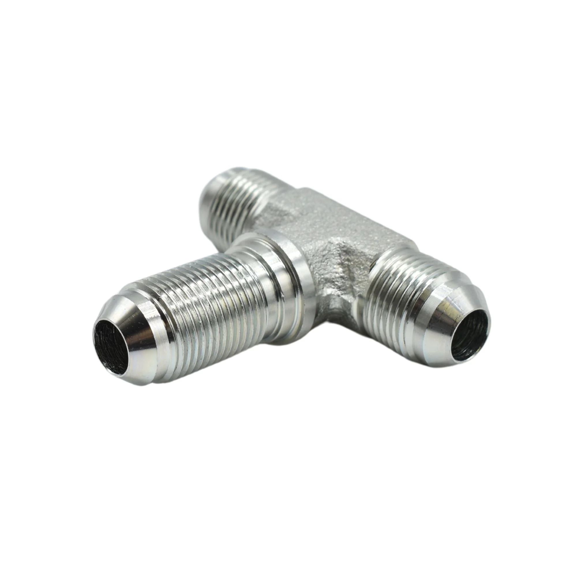 Hydraulic | 08MJ-08MJ-08MJ Blkhd Branch Tee Adapter | 2703-08-08-08-FG