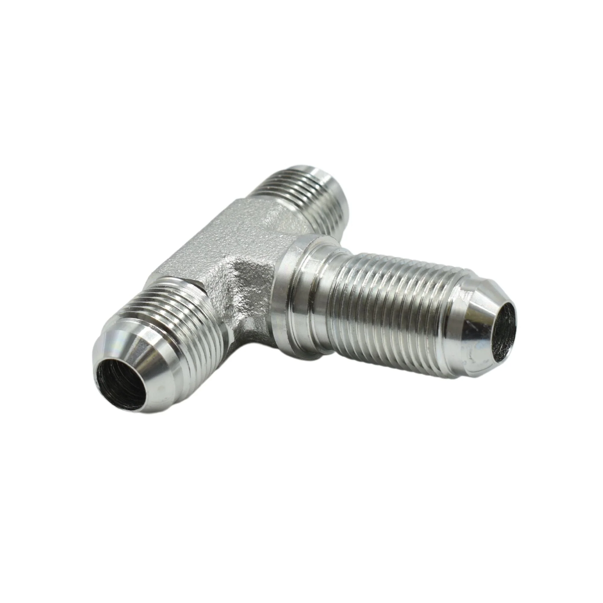 Hydraulic | 08MJ-08MJ-08MJ Blkhd Branch Tee Adapter | 2703-08-08-08-FG - Image 2