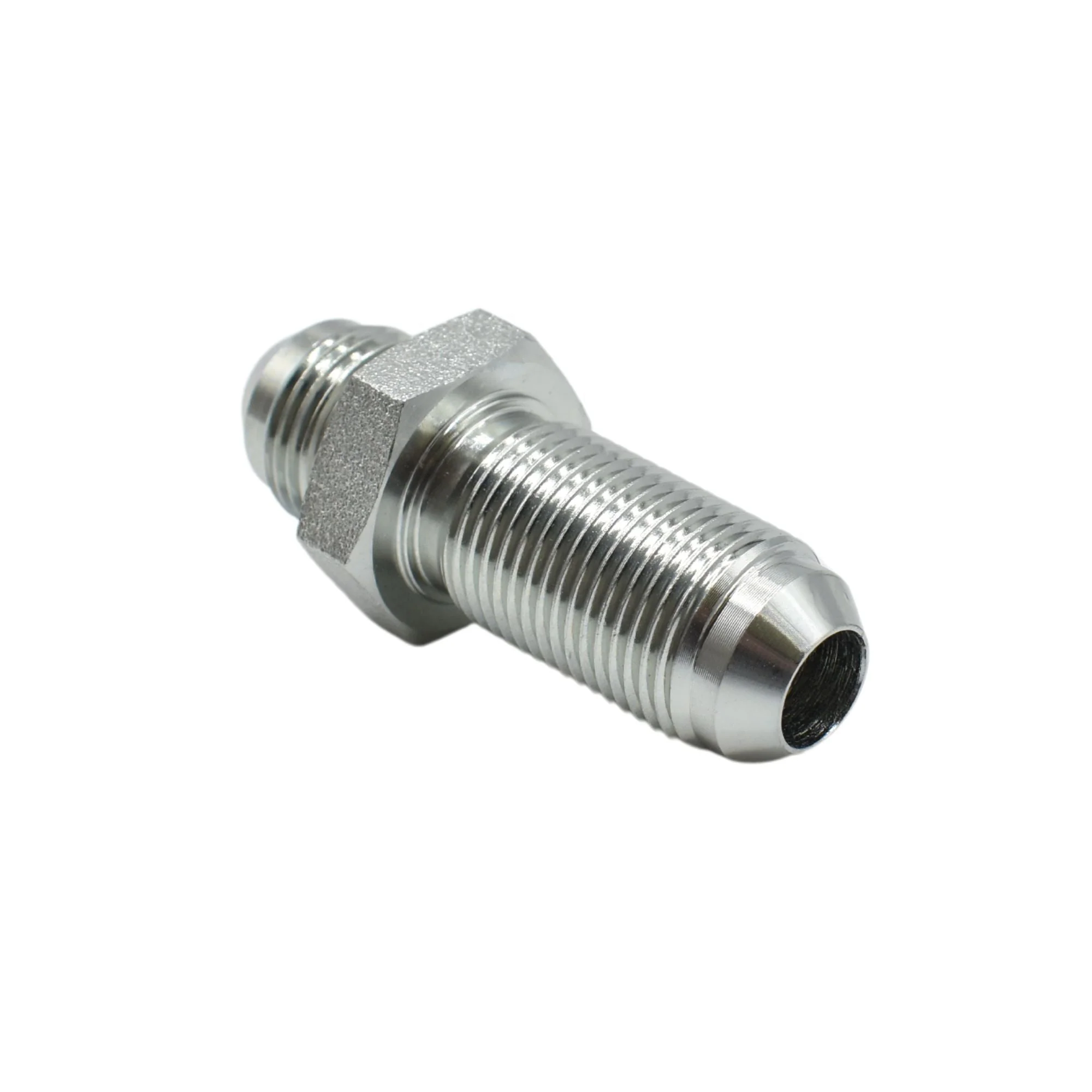 Hydraulic | 08MJ-08MJ Bulkhead Straight Adapter | 2700-08-08
