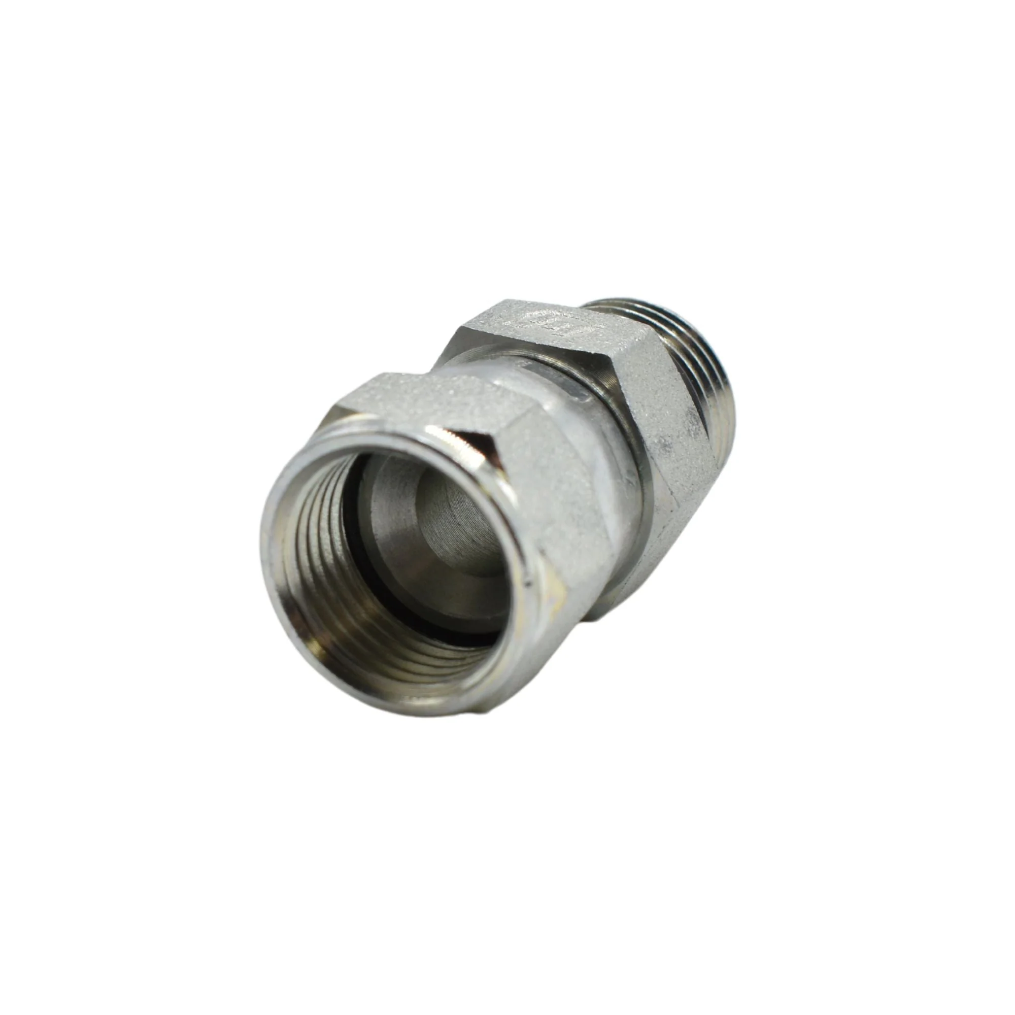 Hydraulic | 08MORB-08FJS Straight Adapter | 6402-08-08-O - Image 2