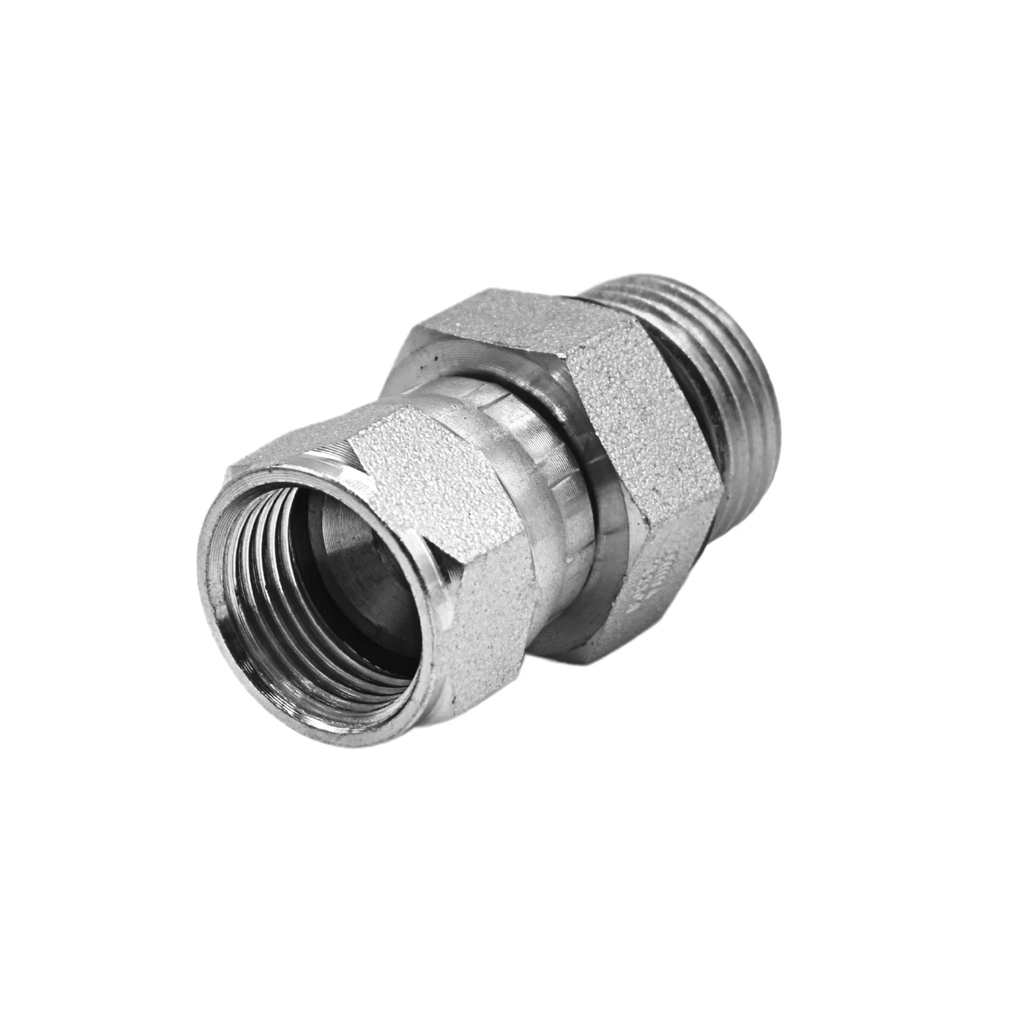 Hydraulic | 08MORB-08FJS Straight Adapter | 6402-10-08-O - Image 2