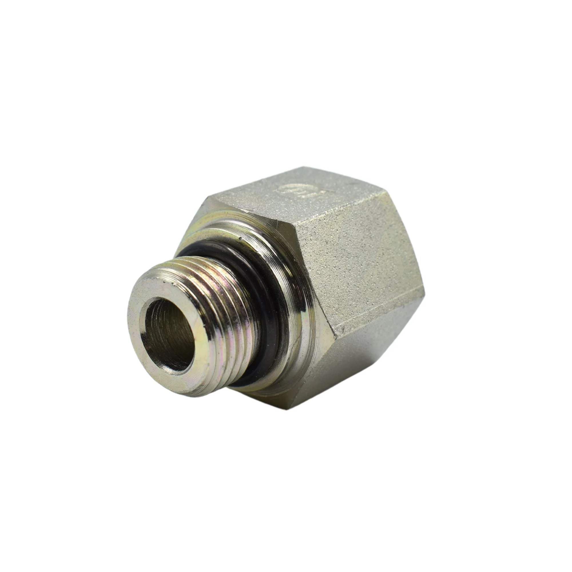 Hydraulic | 08MORB-08FP Straight Adapter | 6405-08-08-O - Image 2