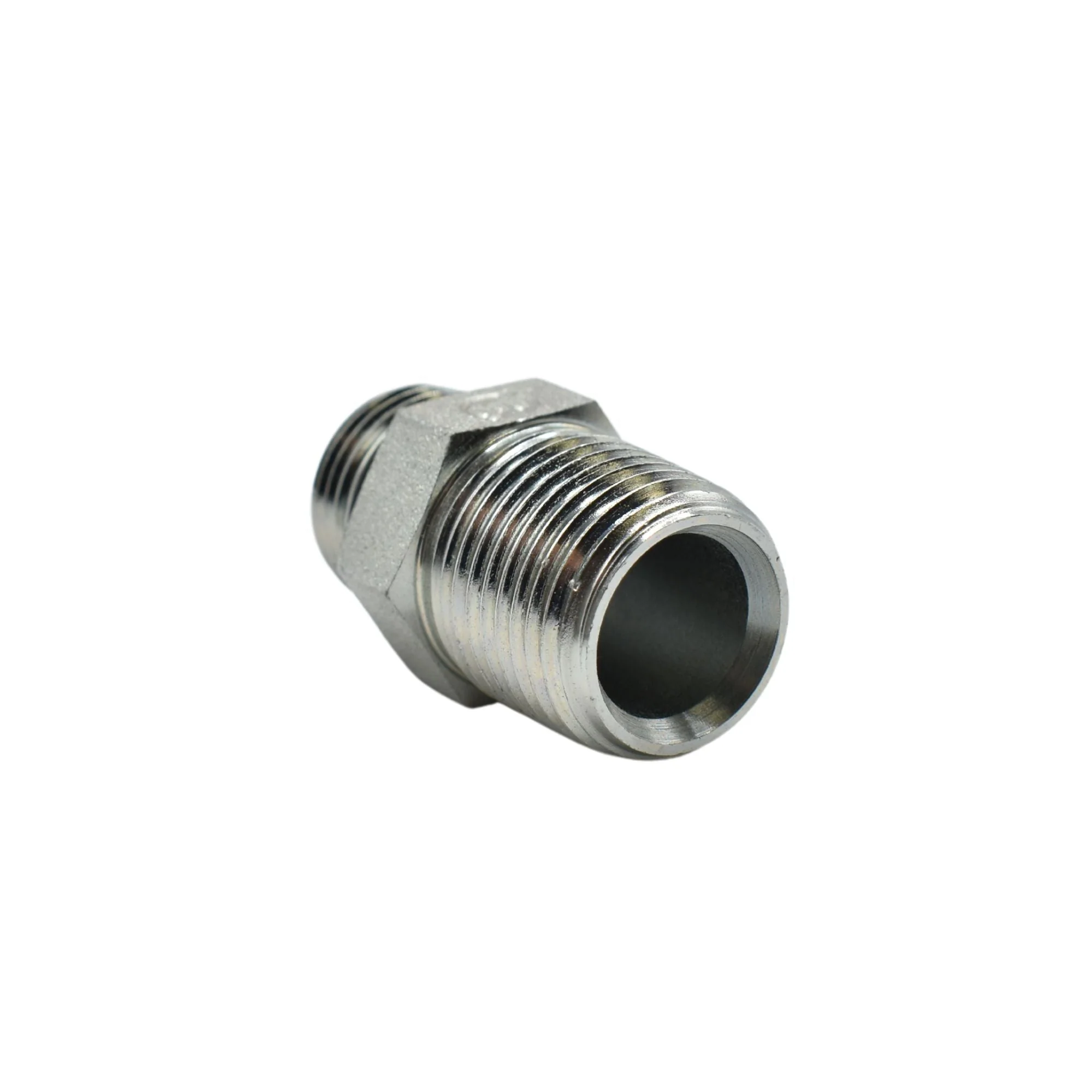 Hydraulic | 08MORB-08MP Straight Adapter | 6401-08-08-O - Image 2