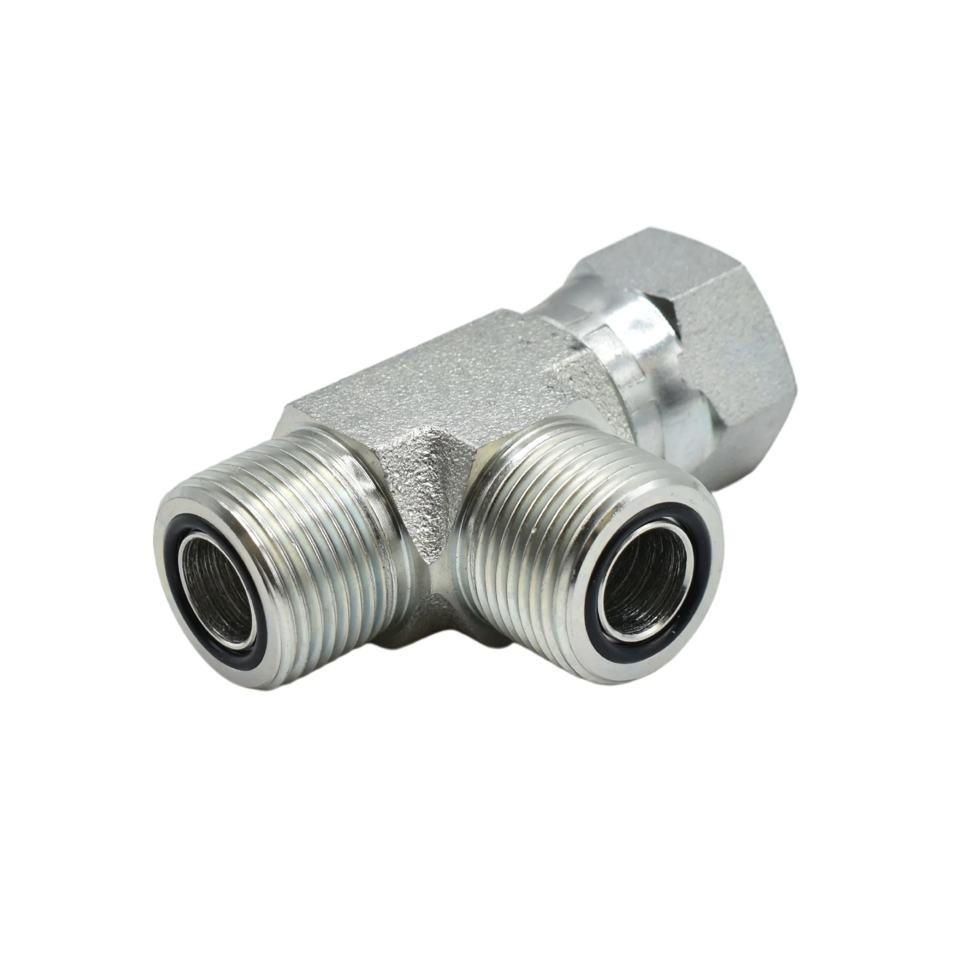 Hydraulic | 10MFS-10FFSS-10MFS Run Tee Forg Adapter | FS6602-10-10-10-FG