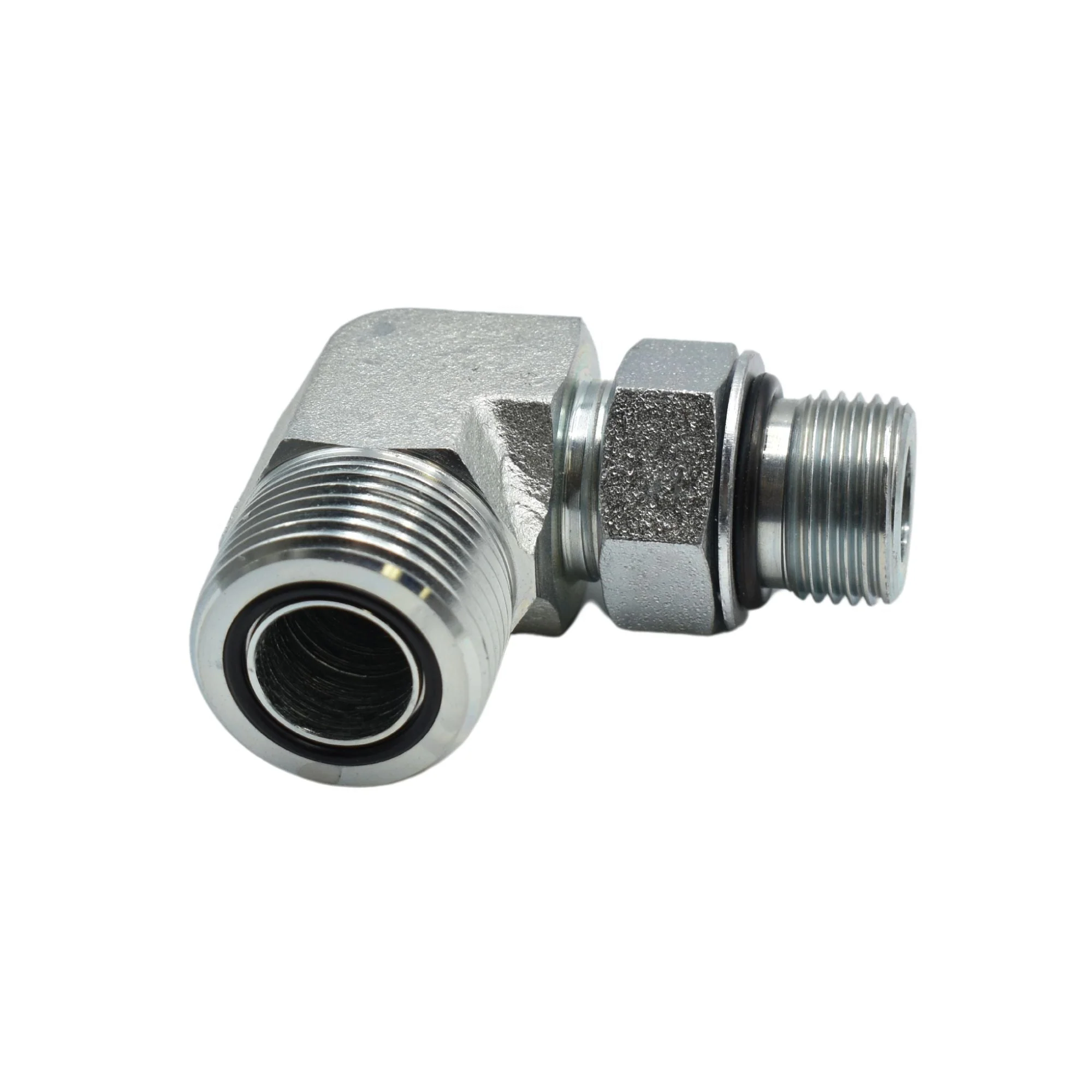 Hydraulic | 12MFS-10MAORB 90deg Elb Forg Adapter | FS6801-12-10-NWO-FG