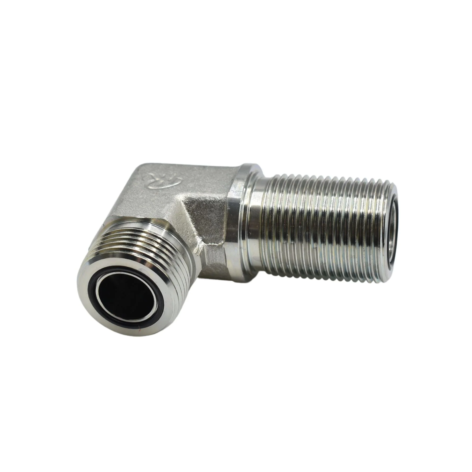 Hydraulic | 12MFS-12MFS Blkhd 90deg Elb Forg Adapter | FS2701-12-12-FG