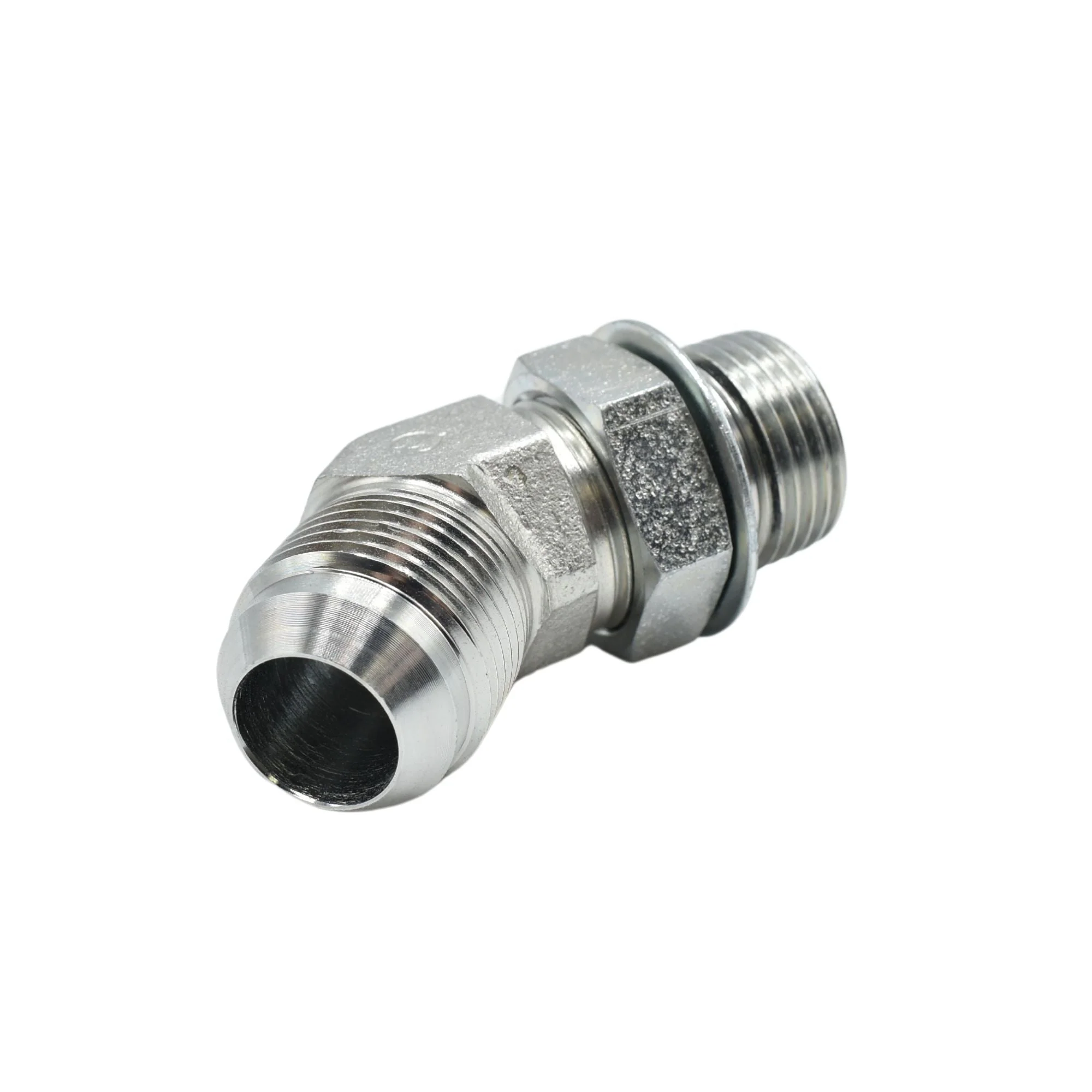 Hydraulic | 12MJ-12MAORB 45deg Elb Forg Adapter | 6802-12-12-NWO-FG - Image 2