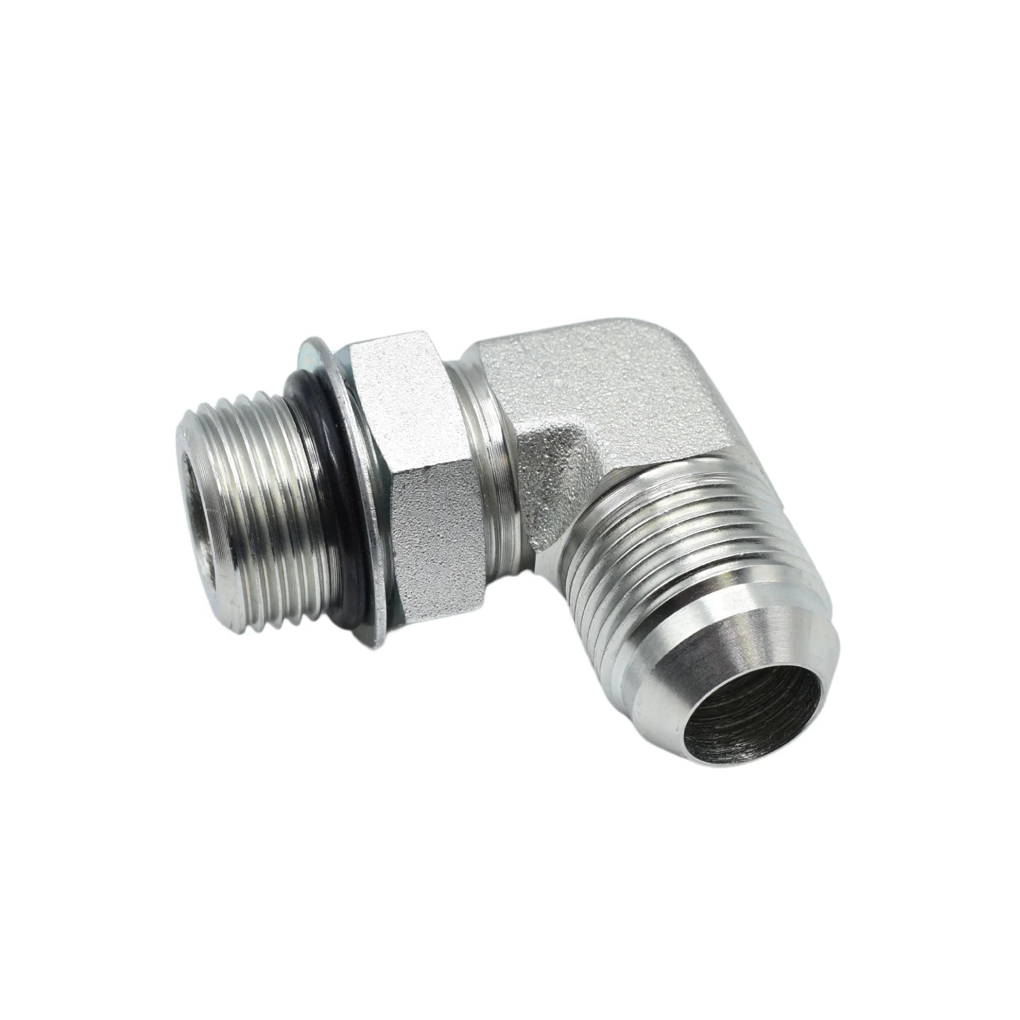 Hydraulic | 12MJ-12MAORB 90deg Elb Forg Adapter | 6801-12-12-NWO-FG