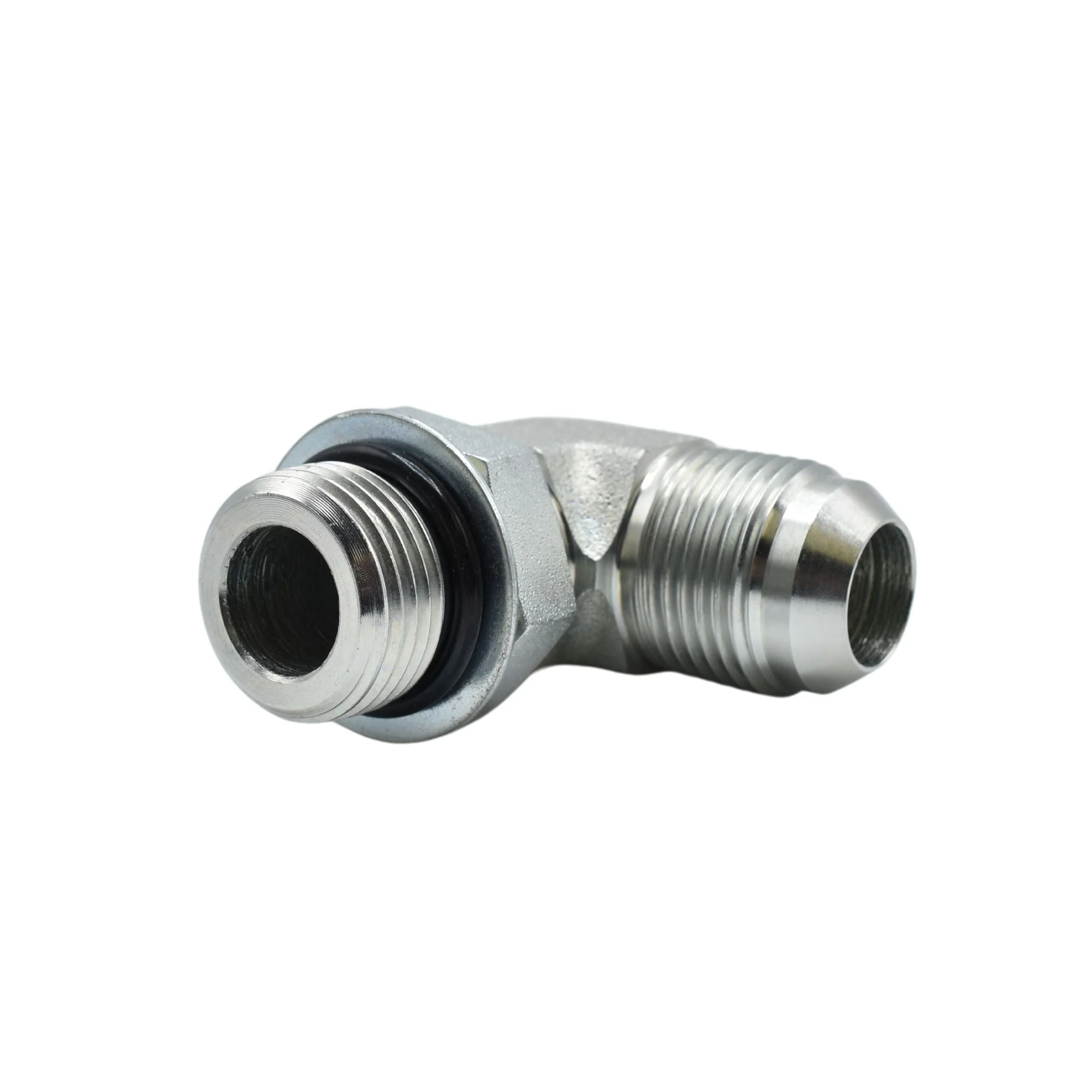 Hydraulic | 12MJ-12MAORB 90deg Elb Forg Adapter | 6801-12-12-NWO-FG - Image 2